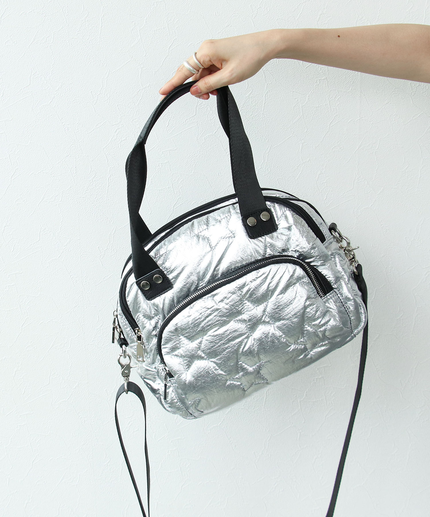 ★キルティングラウンドボストン