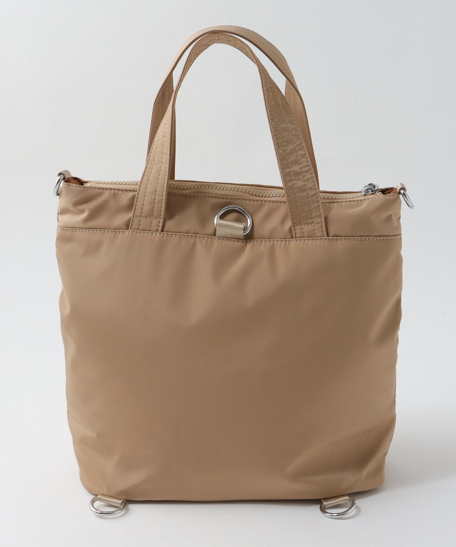 ナイロンスクエア3Wayリュックトート