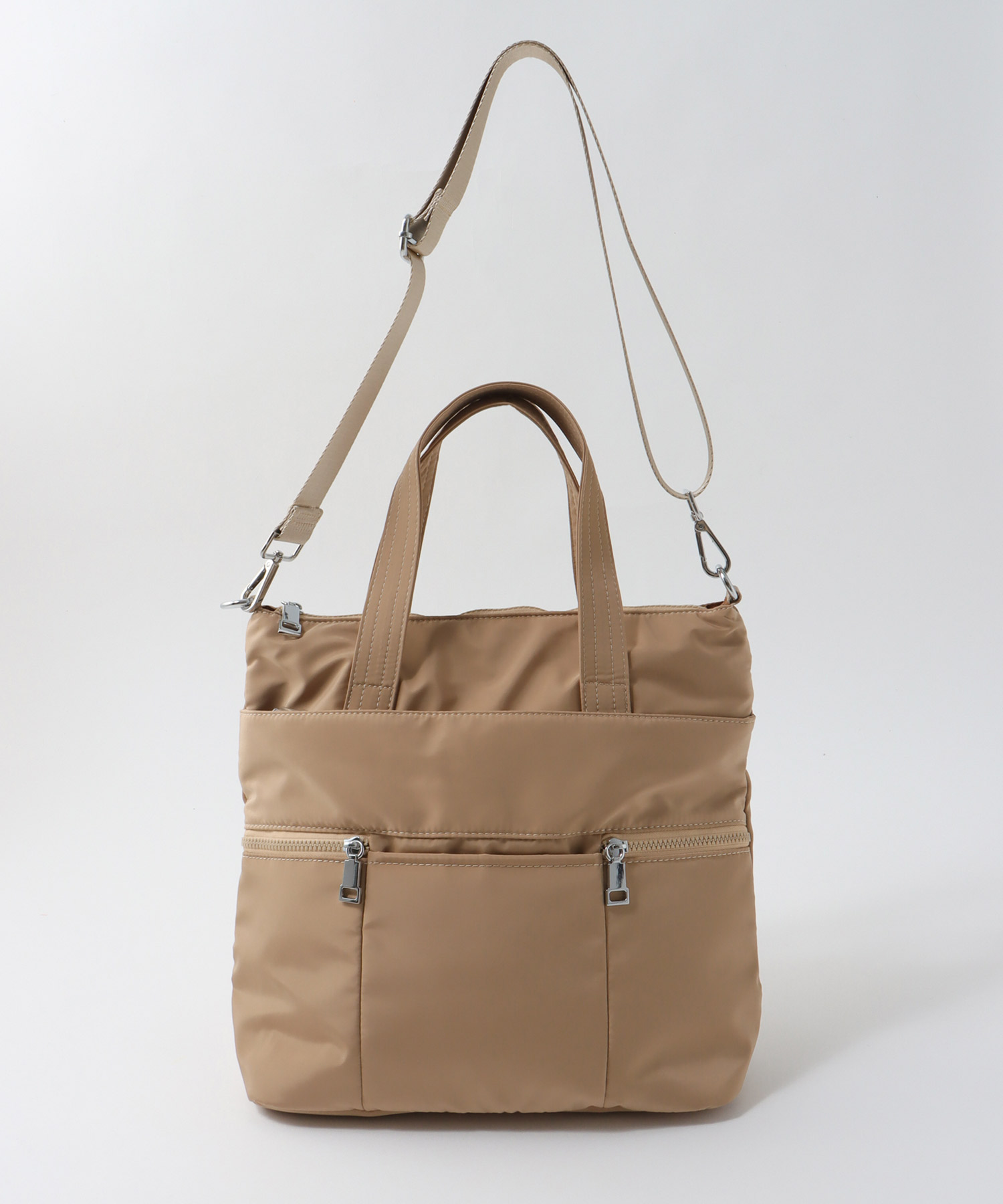 ナイロンスクエア3Wayリュックトート