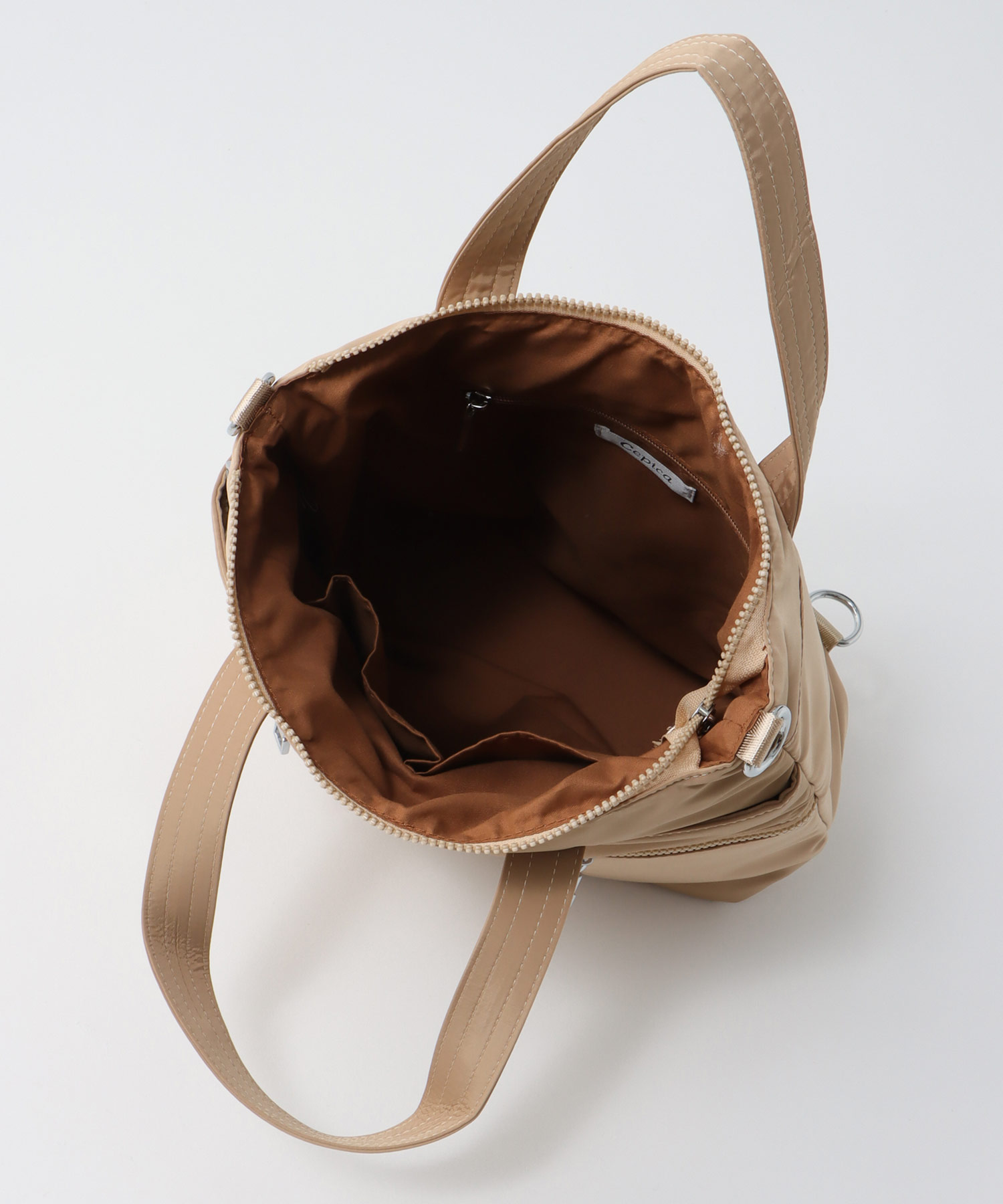 ナイロンスクエア3Wayリュックトート