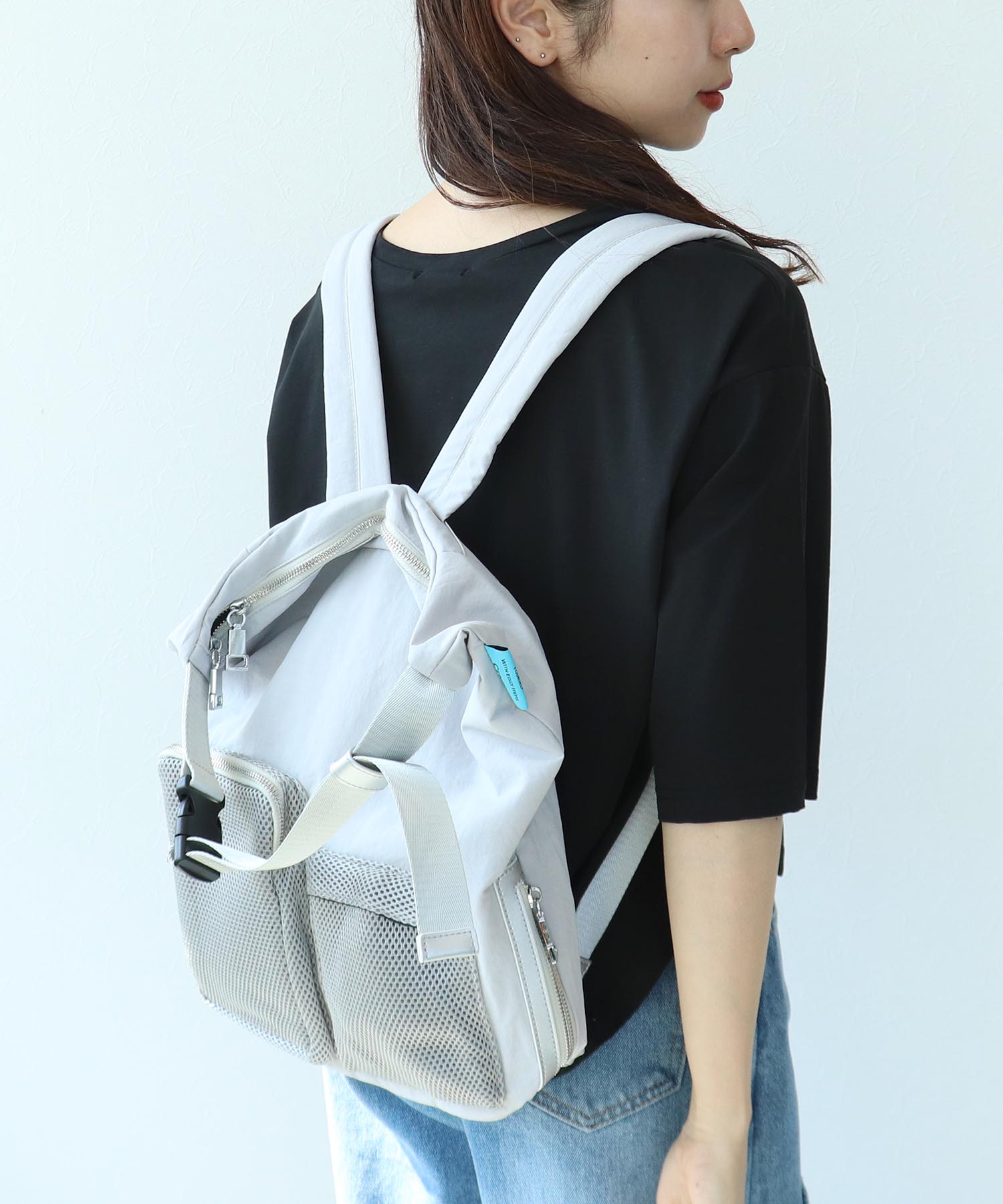 撥水ナイロン2Wayリュック