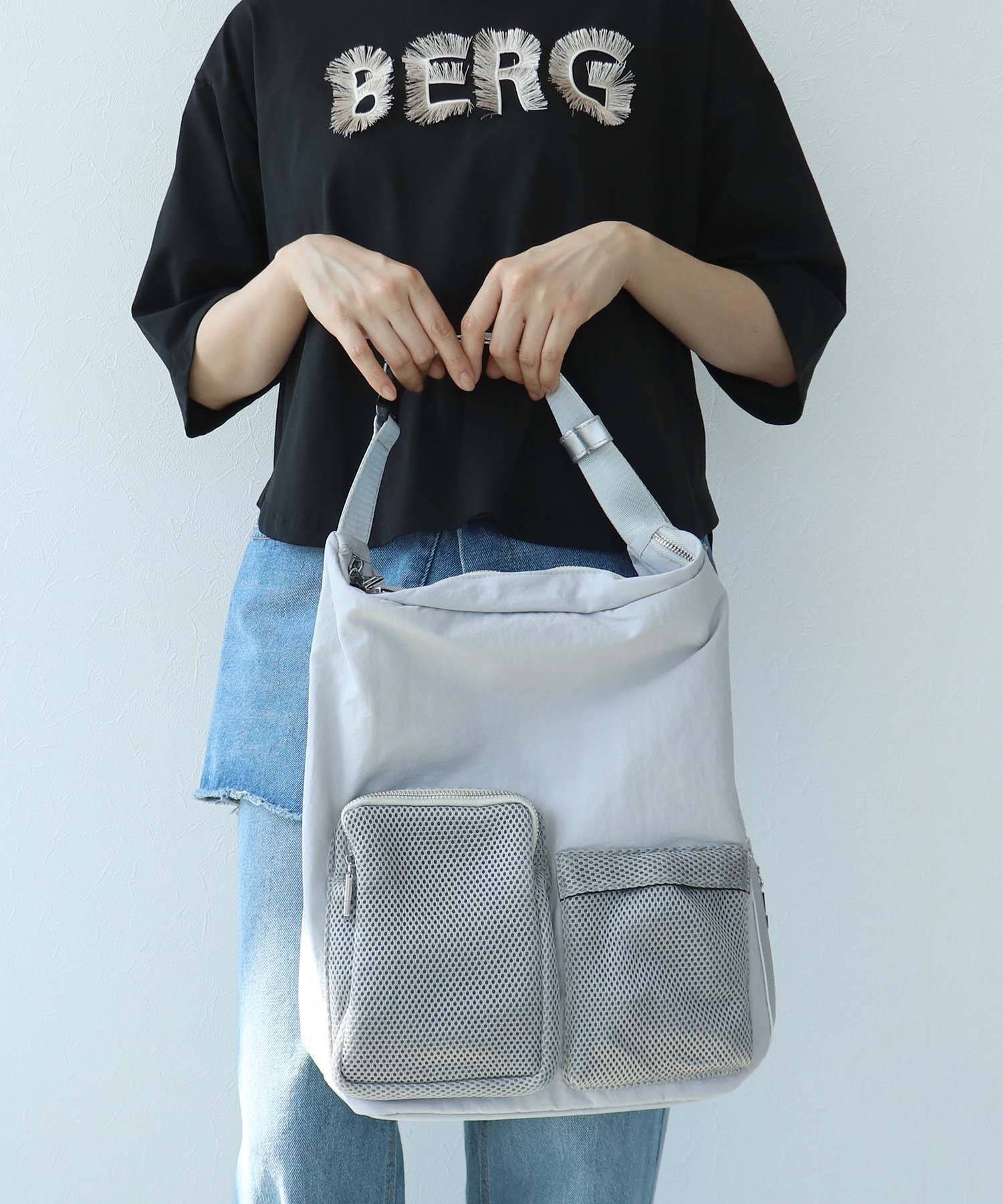 撥水ナイロン2Wayリュック