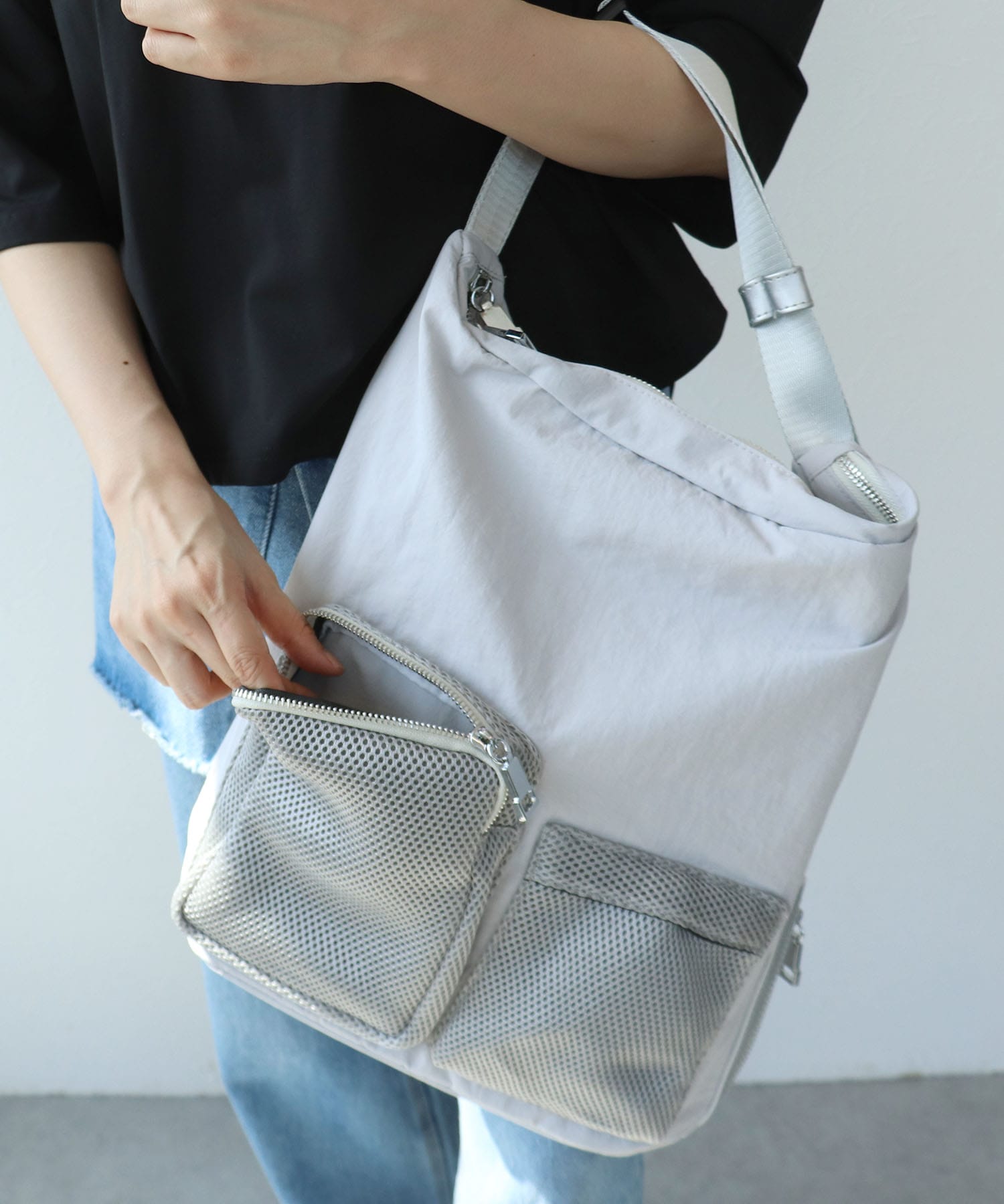 撥水ナイロン2Wayリュック