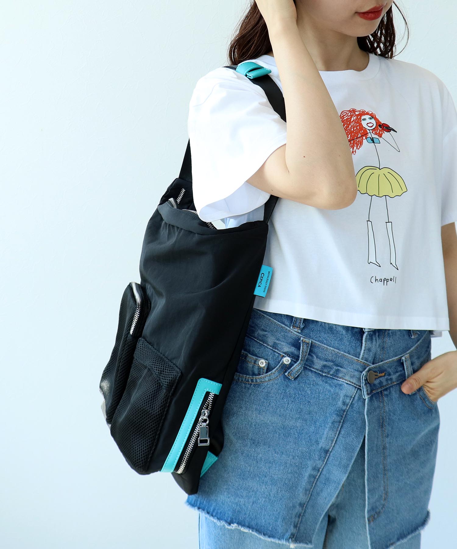 撥水ナイロン2Wayリュック