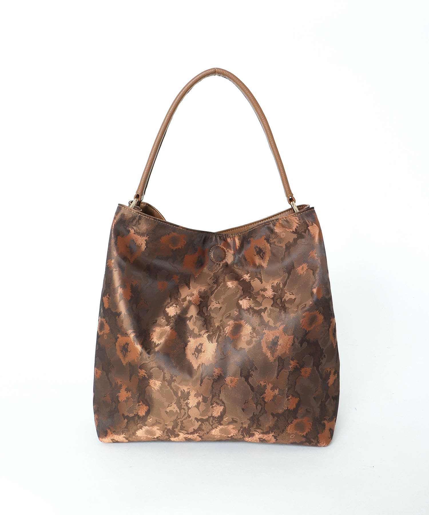 合皮×プリントリバーシブルトート