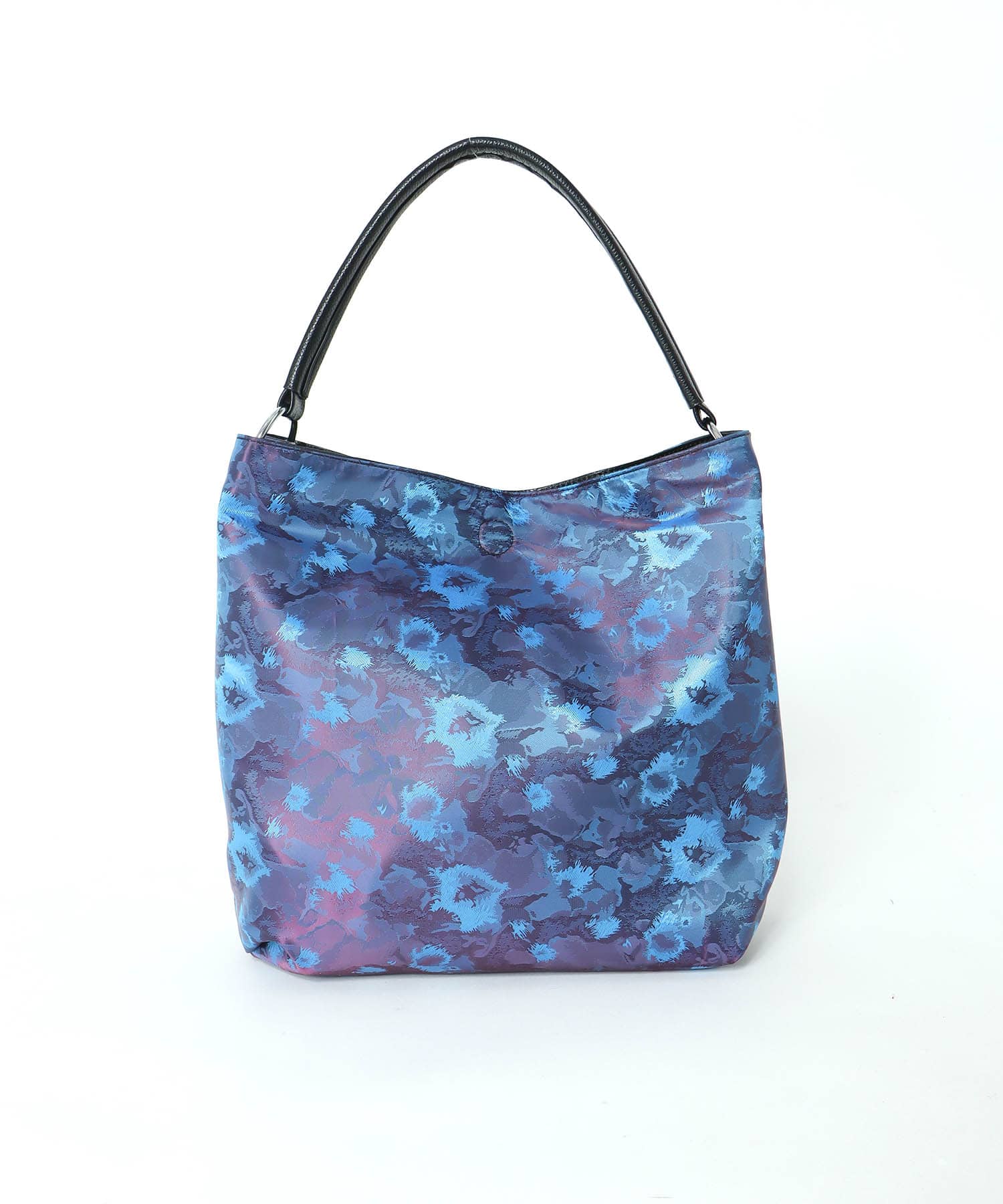 合皮×プリントリバーシブルトート