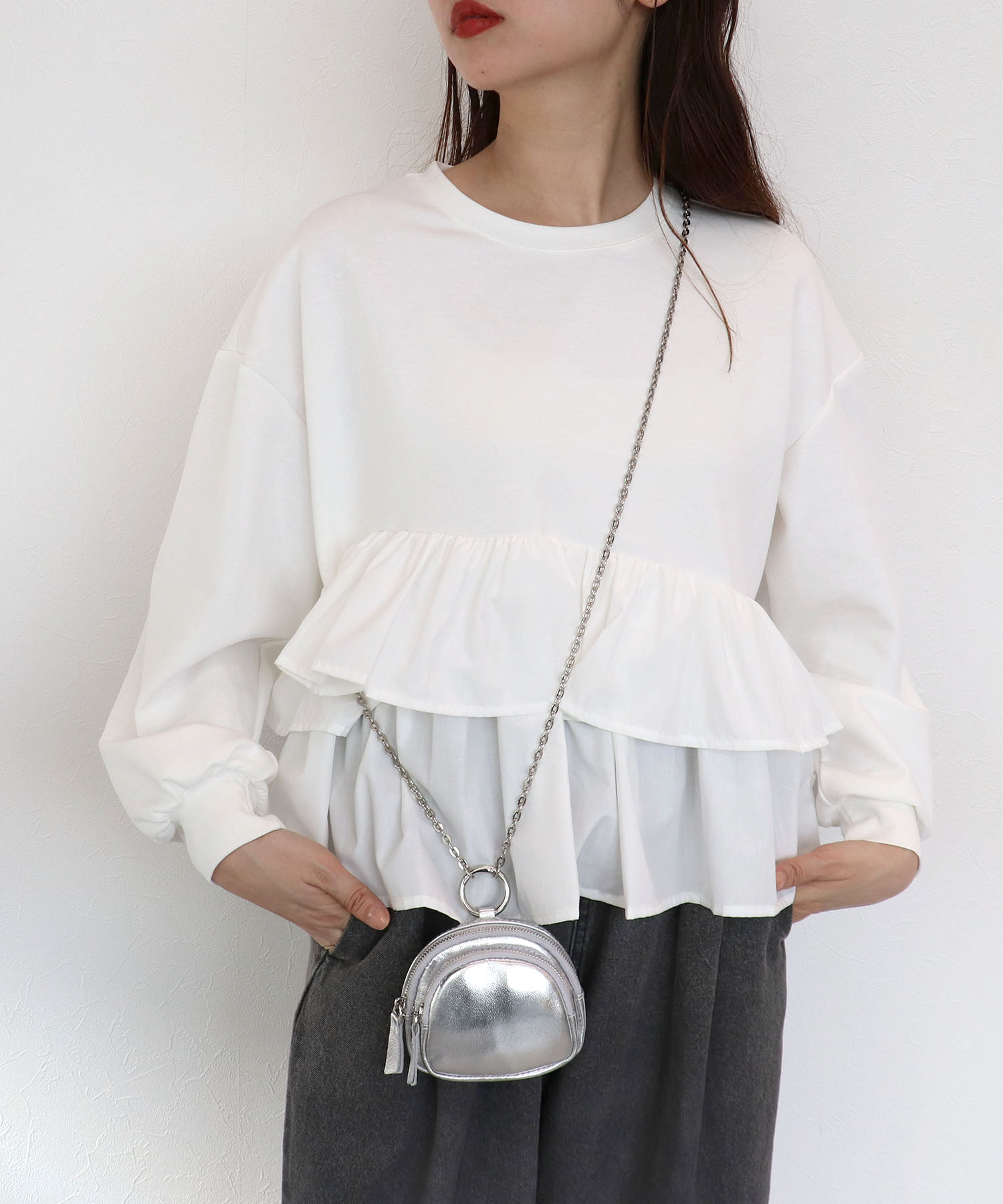 ラムレザーぷっくり3WAYチャーム