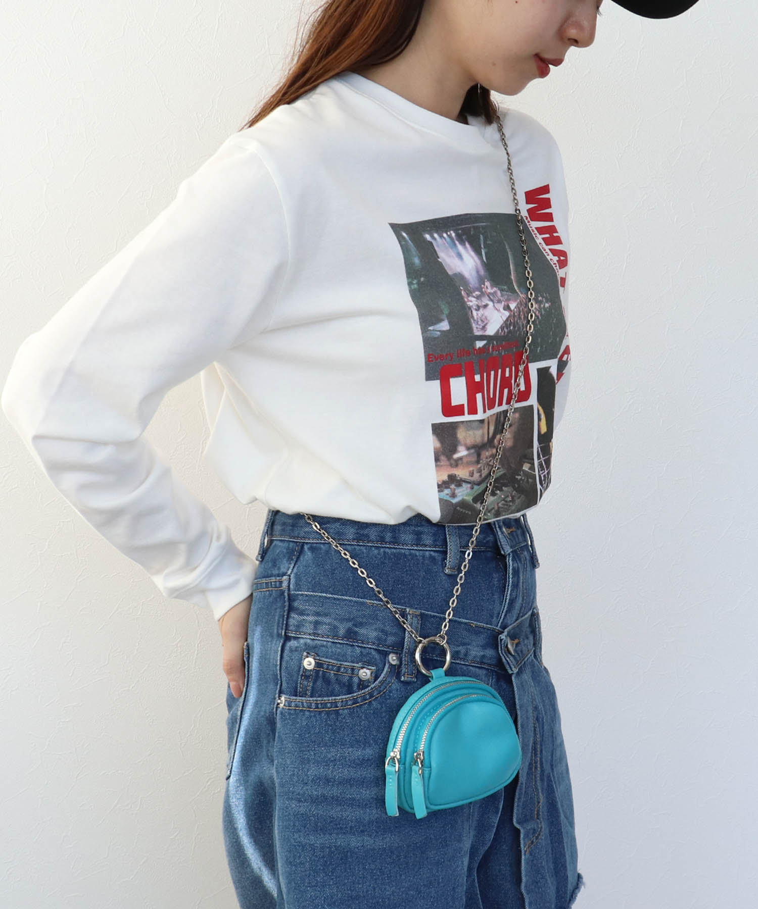 ラムレザーぷっくり3WAYチャーム