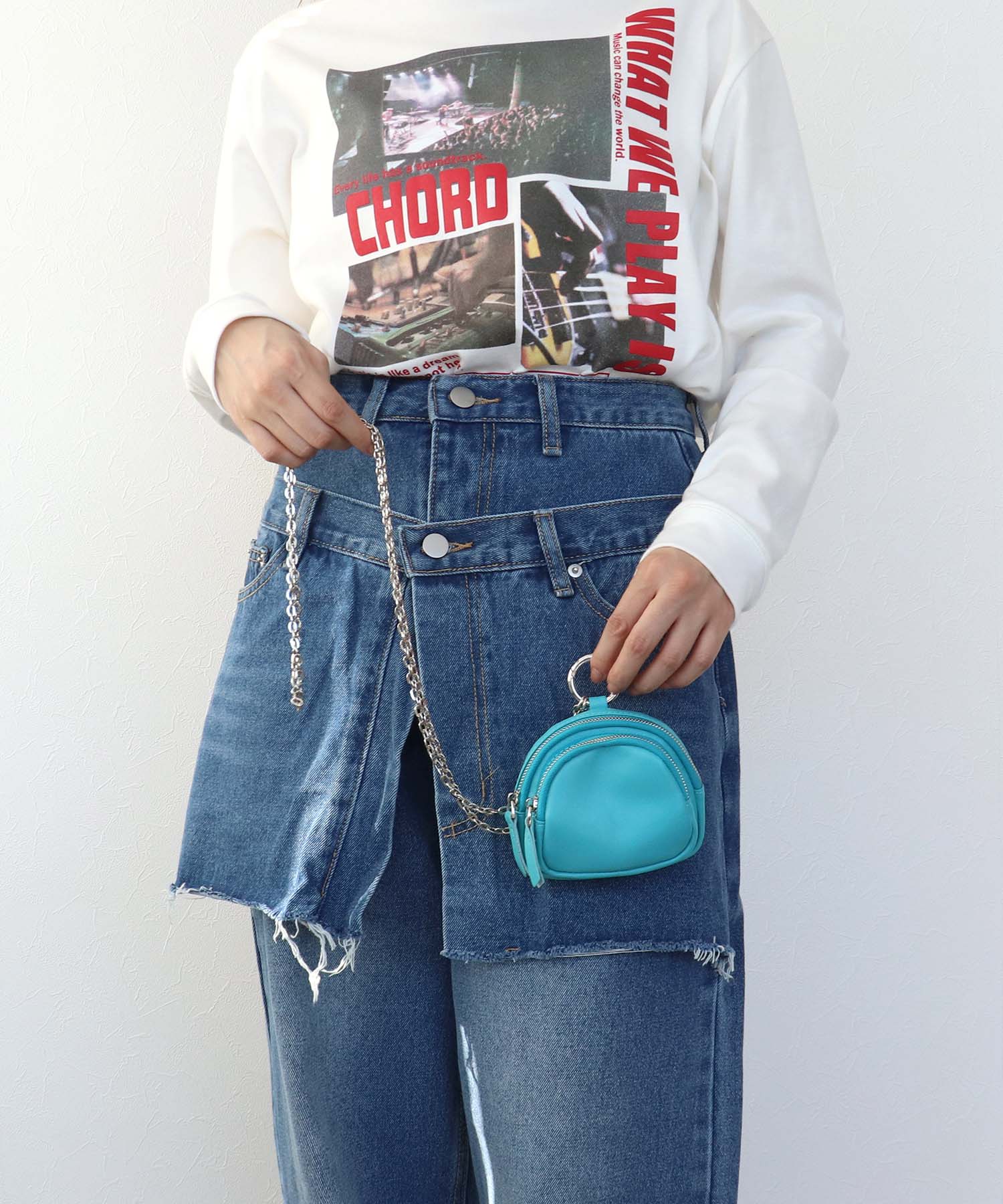 ラムレザーぷっくり3WAYチャーム