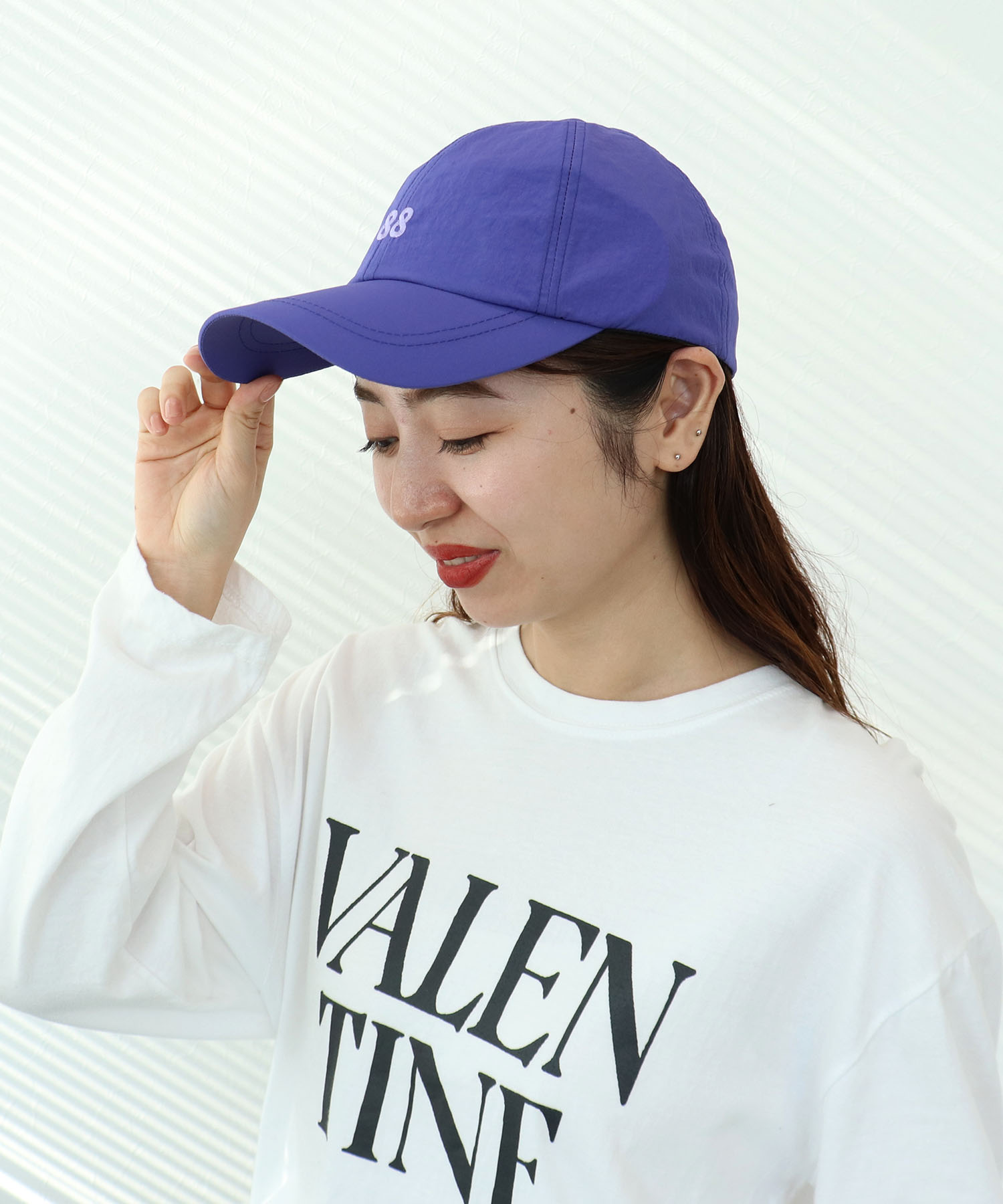 88ロゴナイロンキャップ