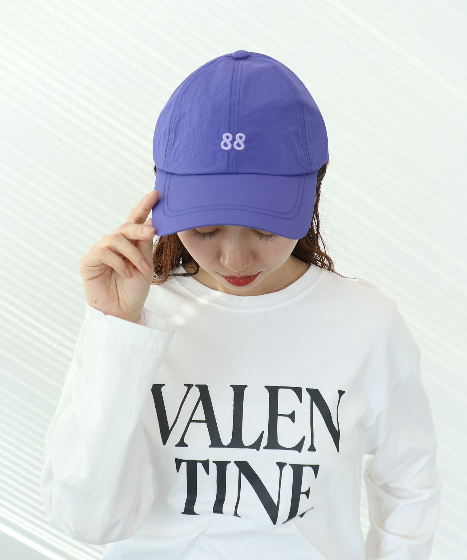 88ロゴナイロンキャップ