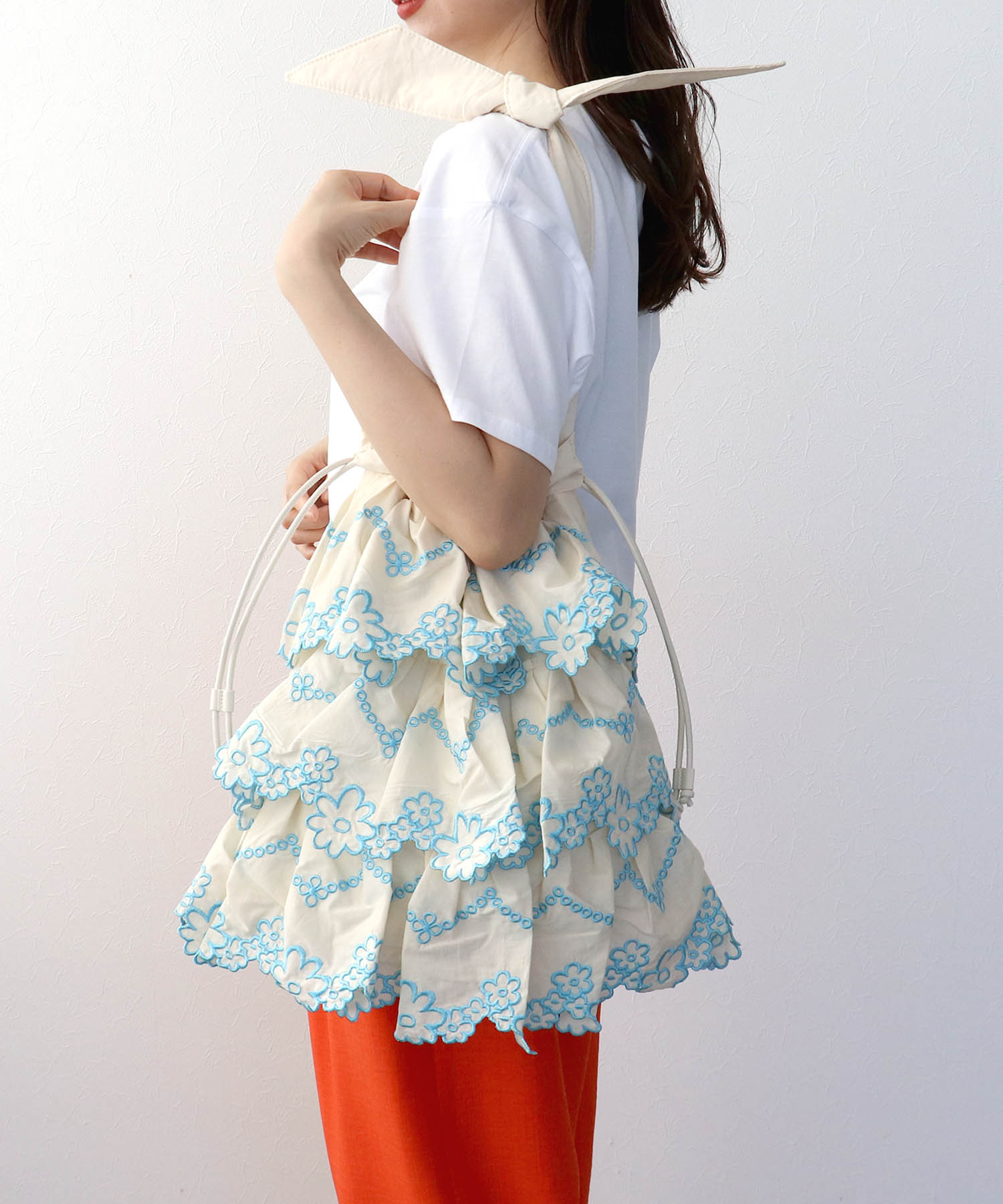 フラワーレースバッグ