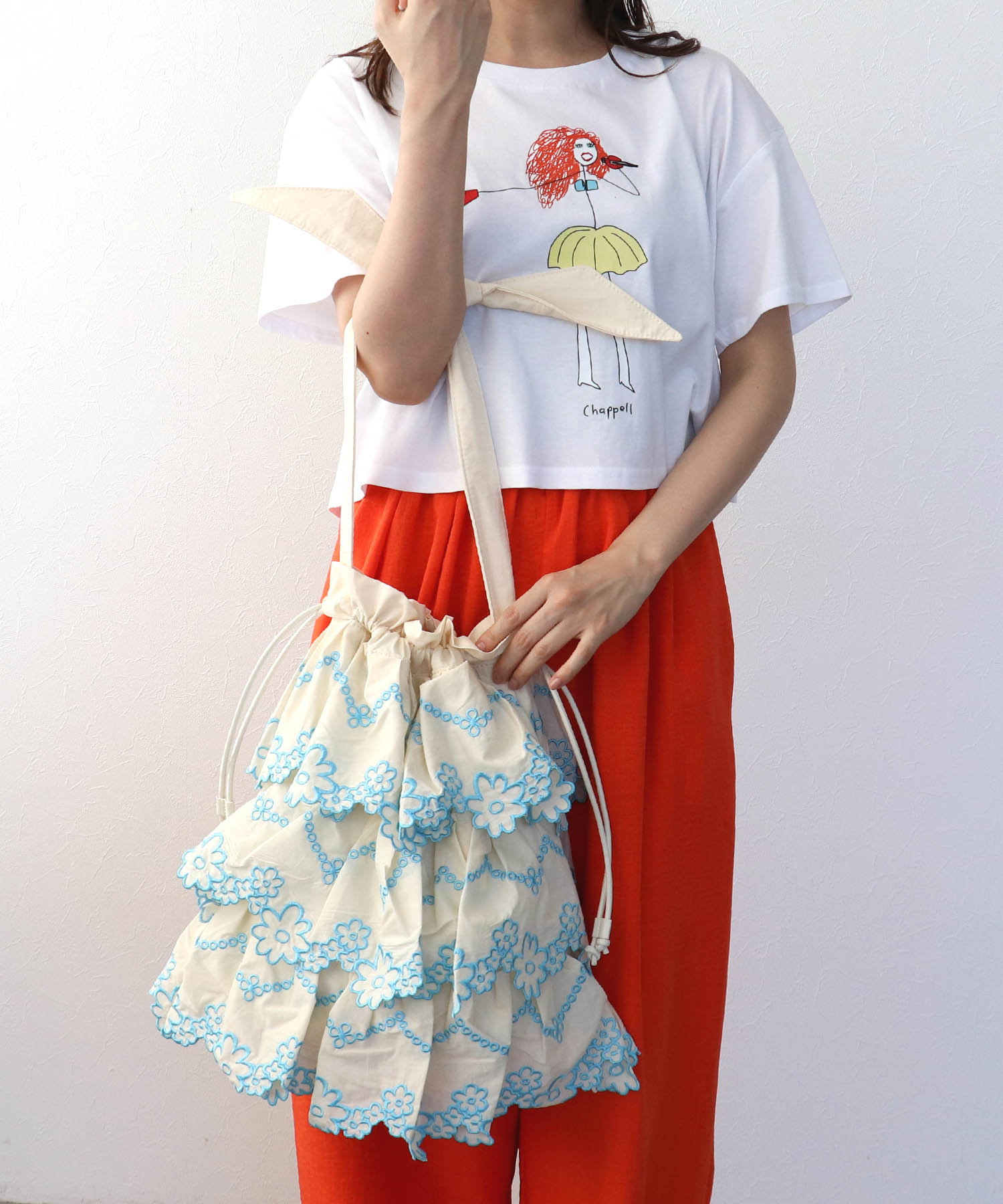 フラワーレースバッグ