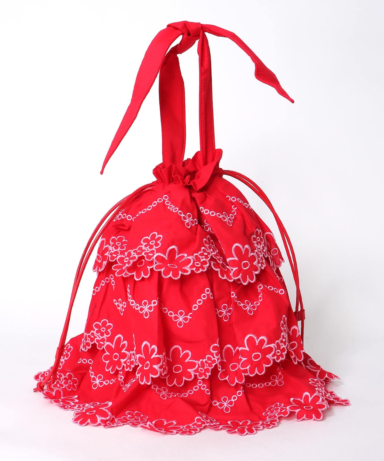 フラワーレースバッグ