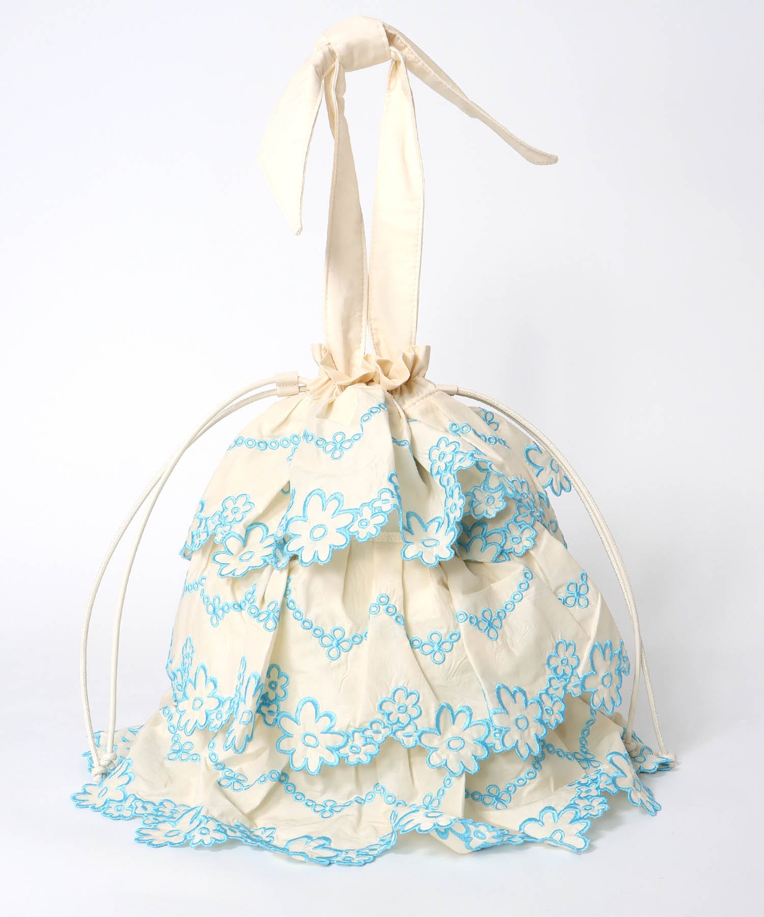 フラワーレースバッグ