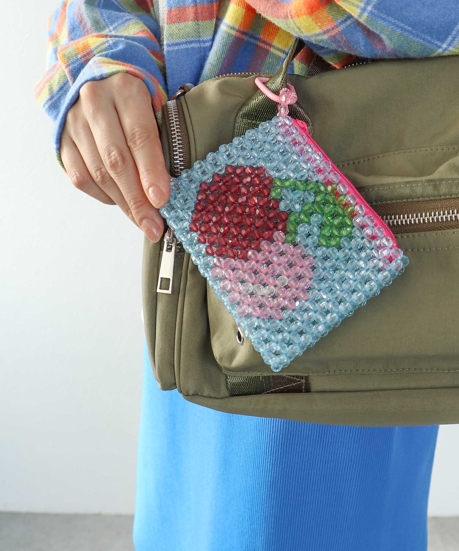 【Casselini 】ビーズカードケース