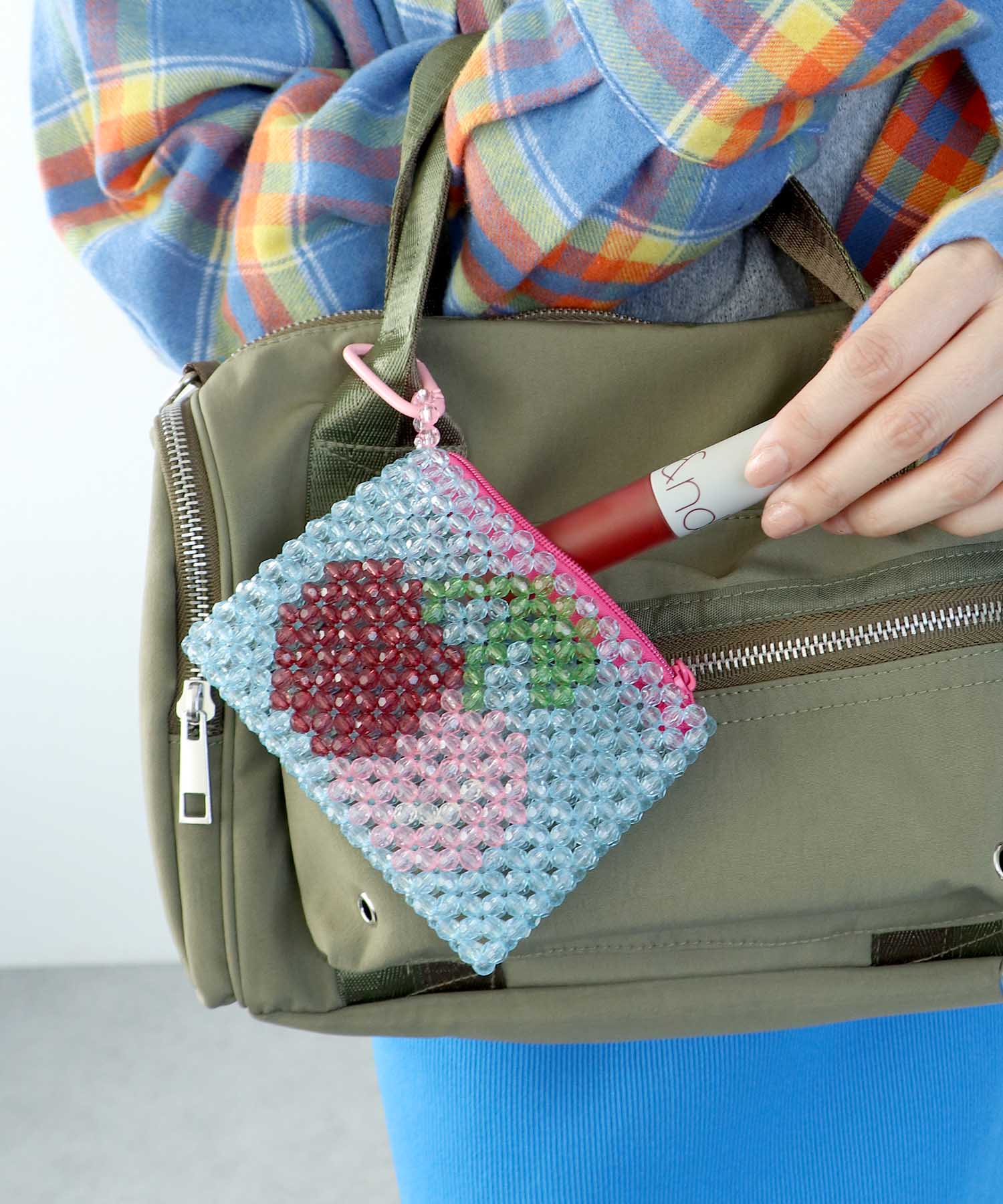 【Casselini 】ビーズカードケース