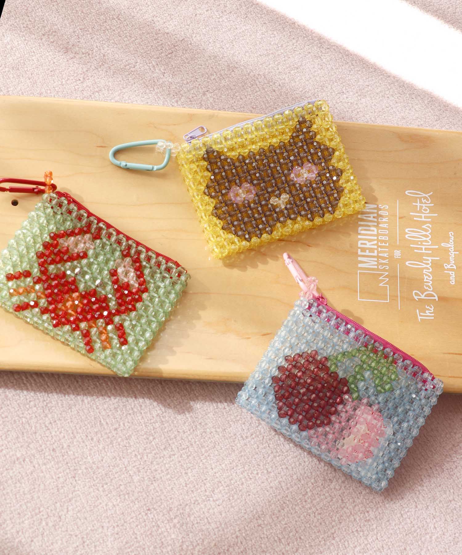 【Casselini 】ビーズカードケース