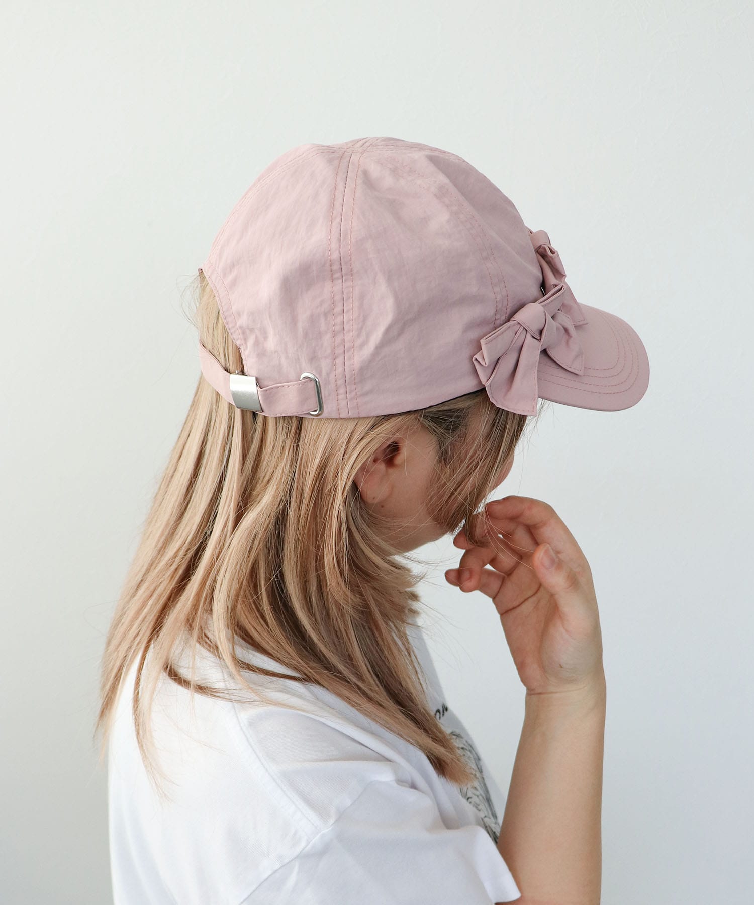 フロントリボンキャップ