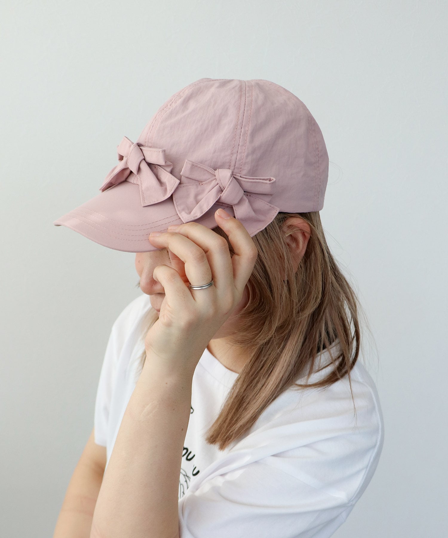 フロントリボンキャップ