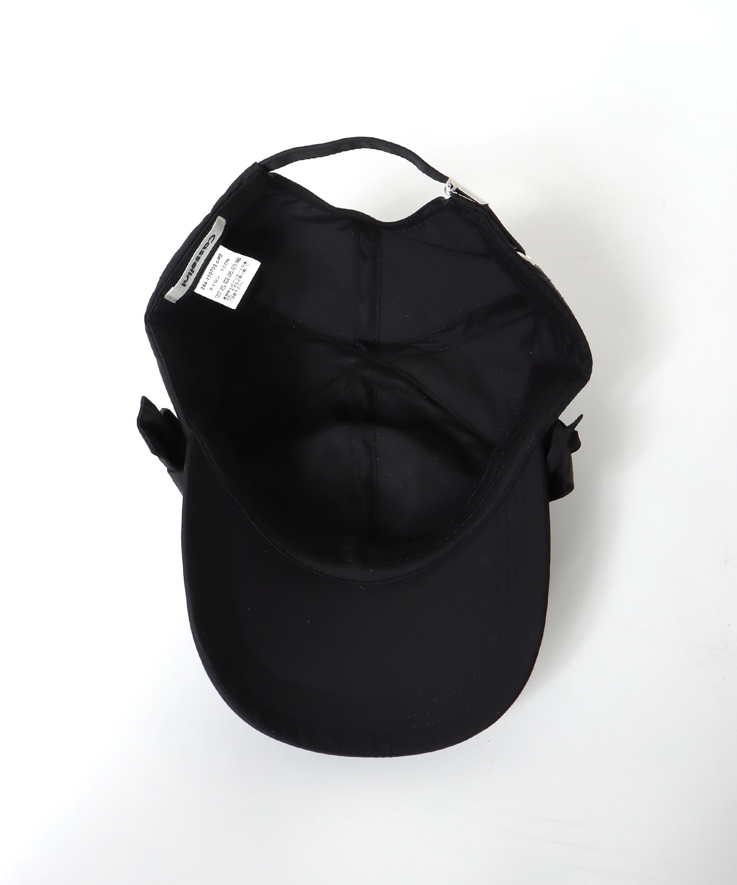 フロントリボンキャップ