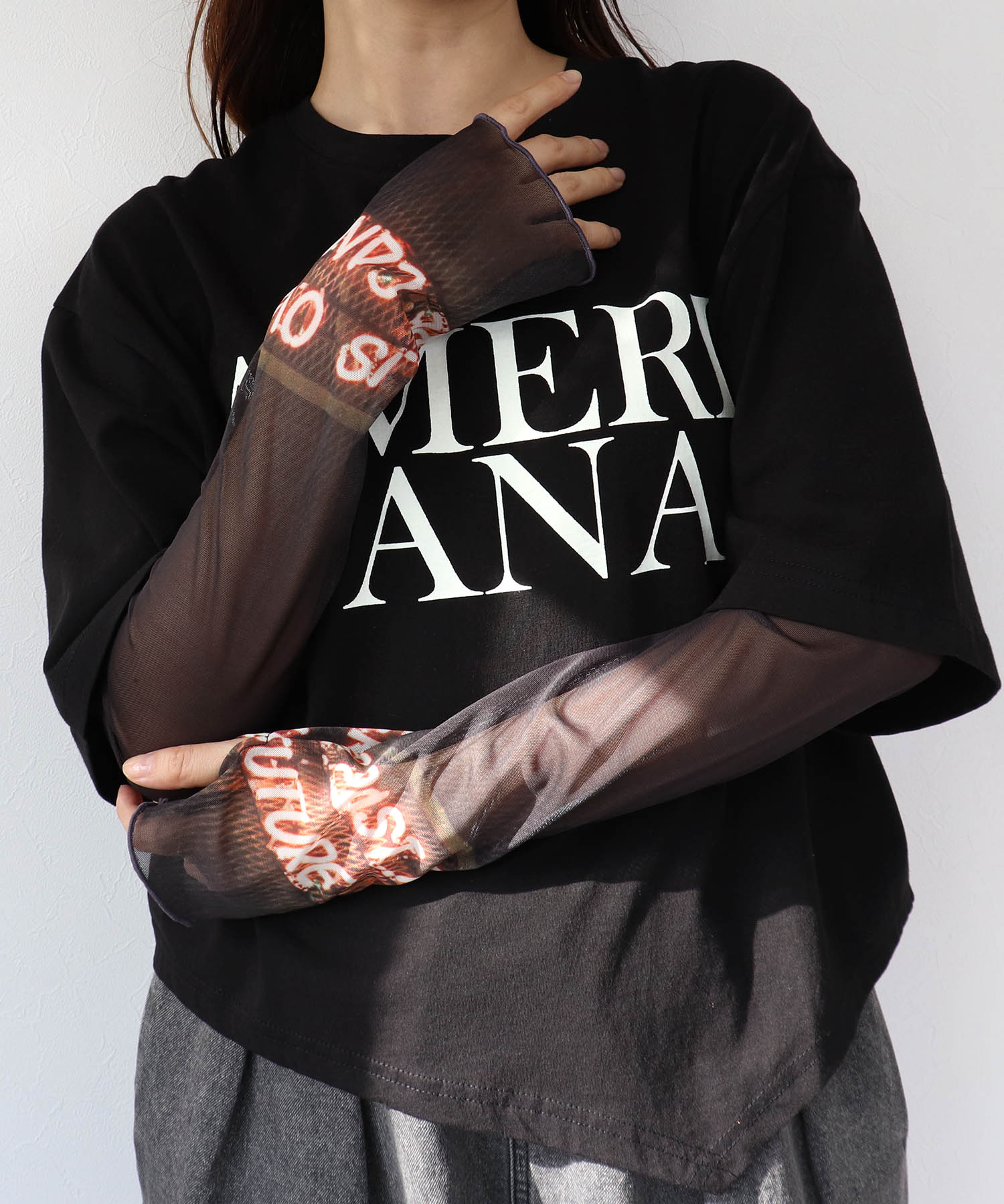 【Casselini 】フォトプリントアームカバー