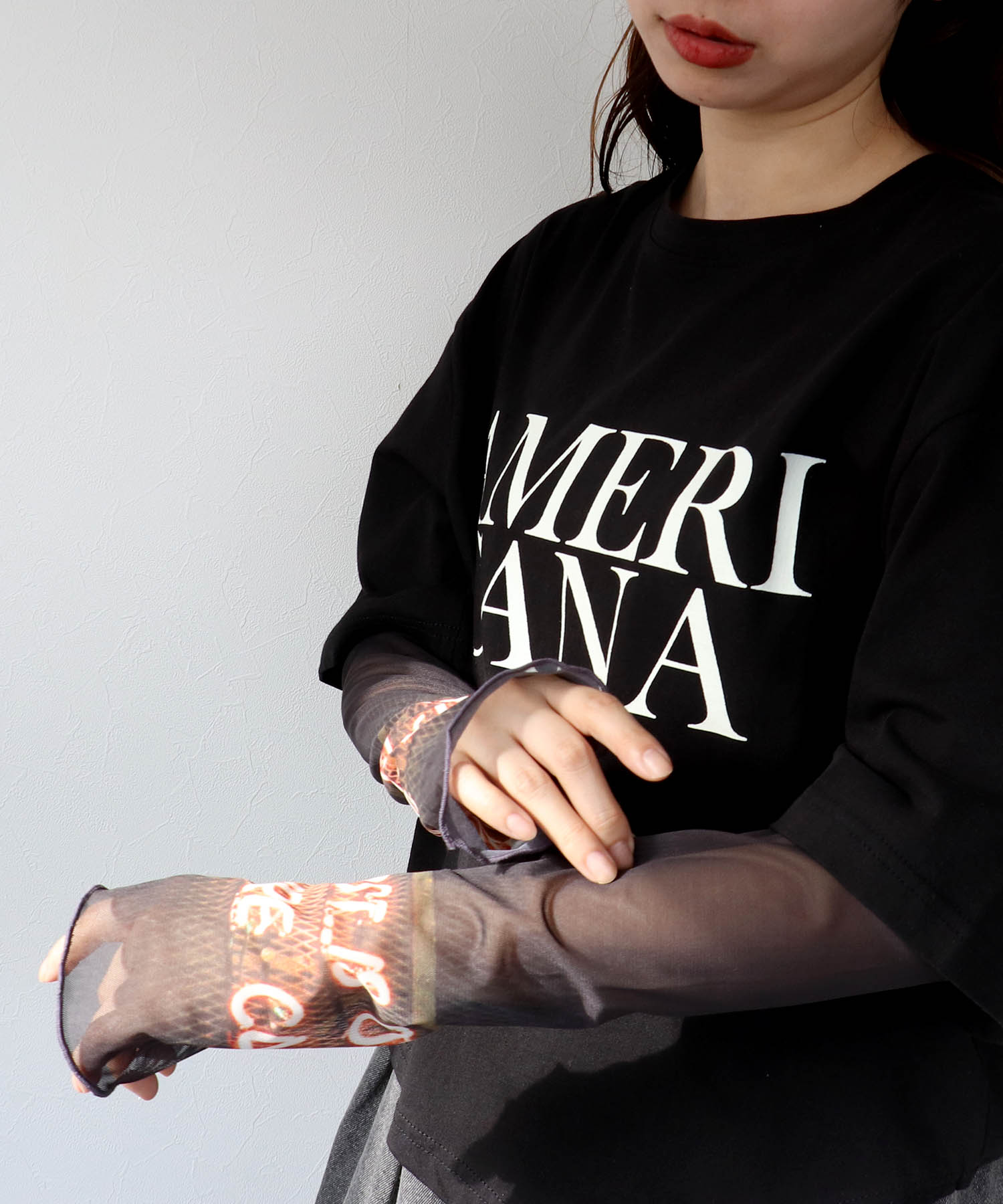 【Casselini 】フォトプリントアームカバー