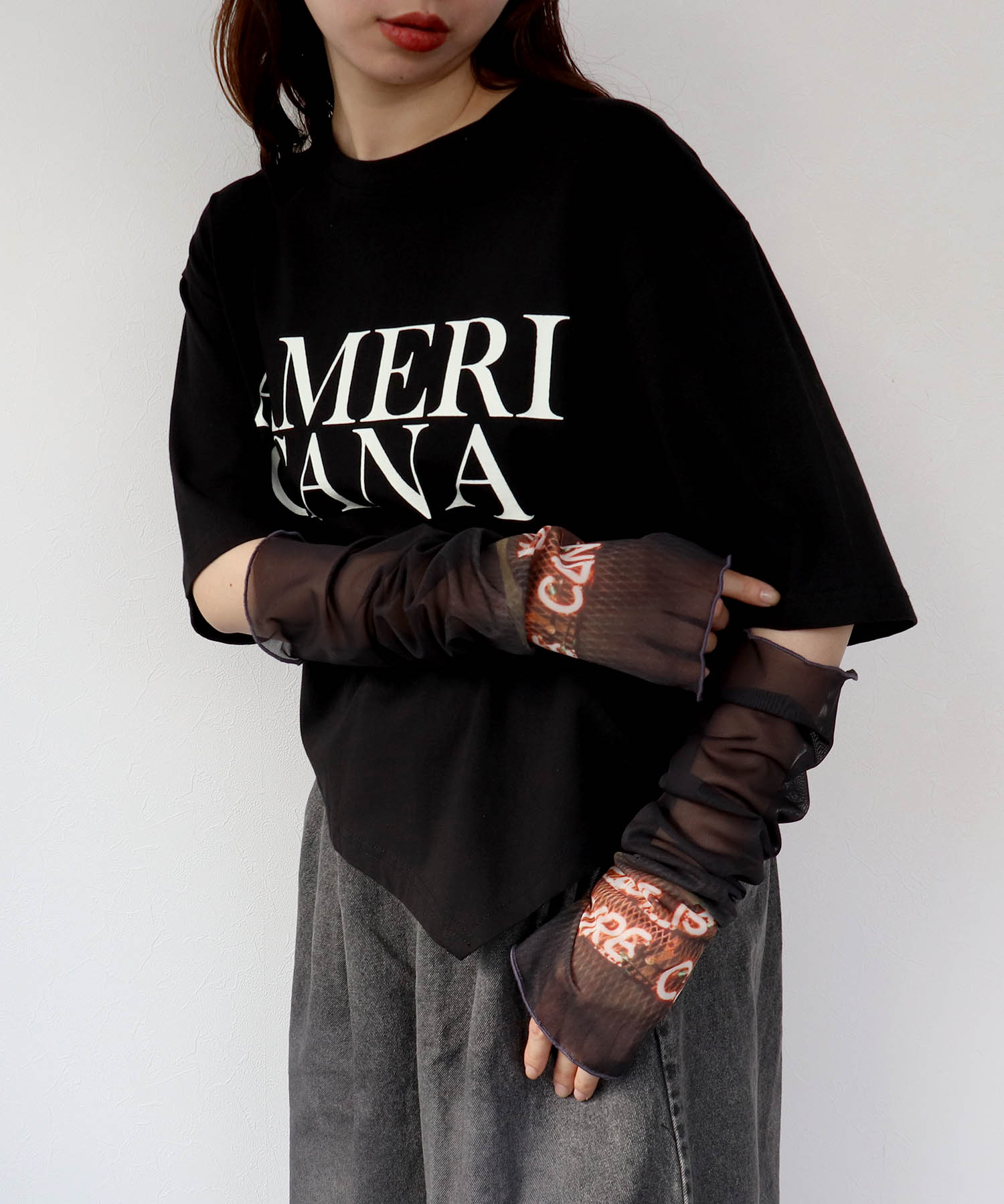 【Casselini 】フォトプリントアームカバー