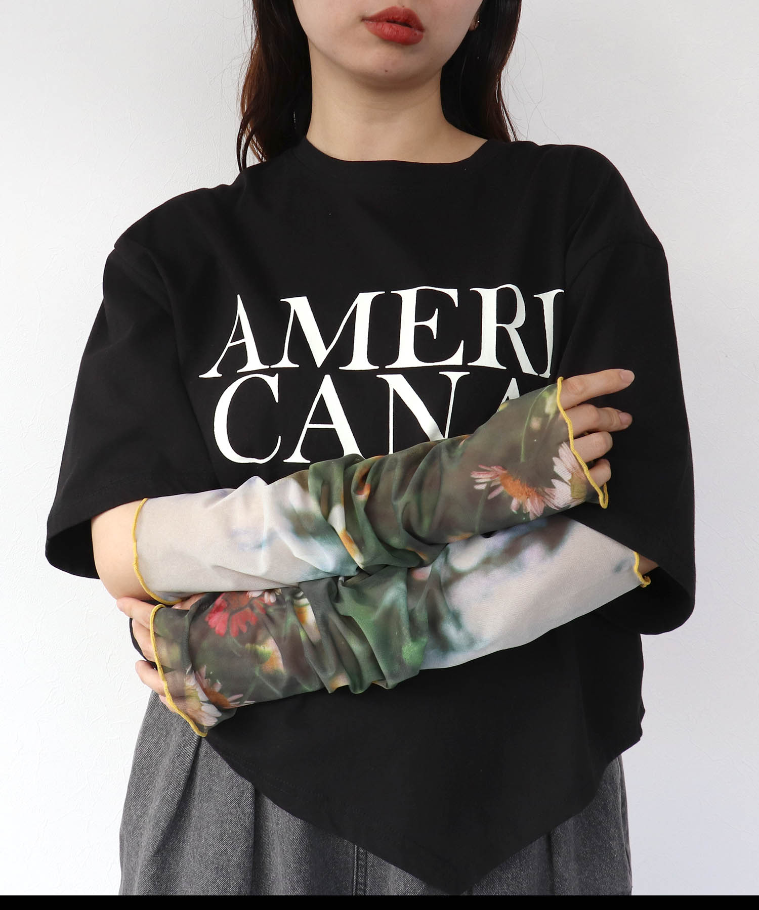 【Casselini 】フォトプリントアームカバー