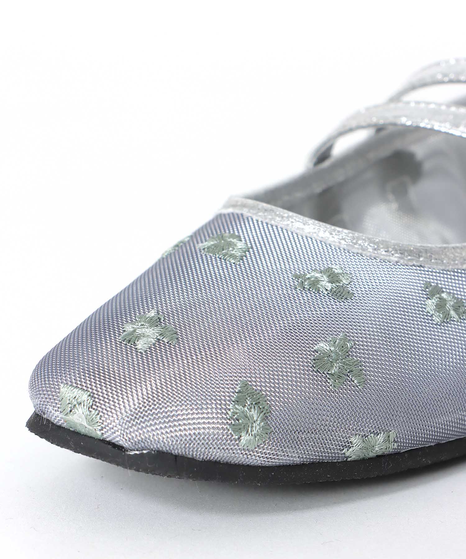 フラワーシースルーバレエシューズ