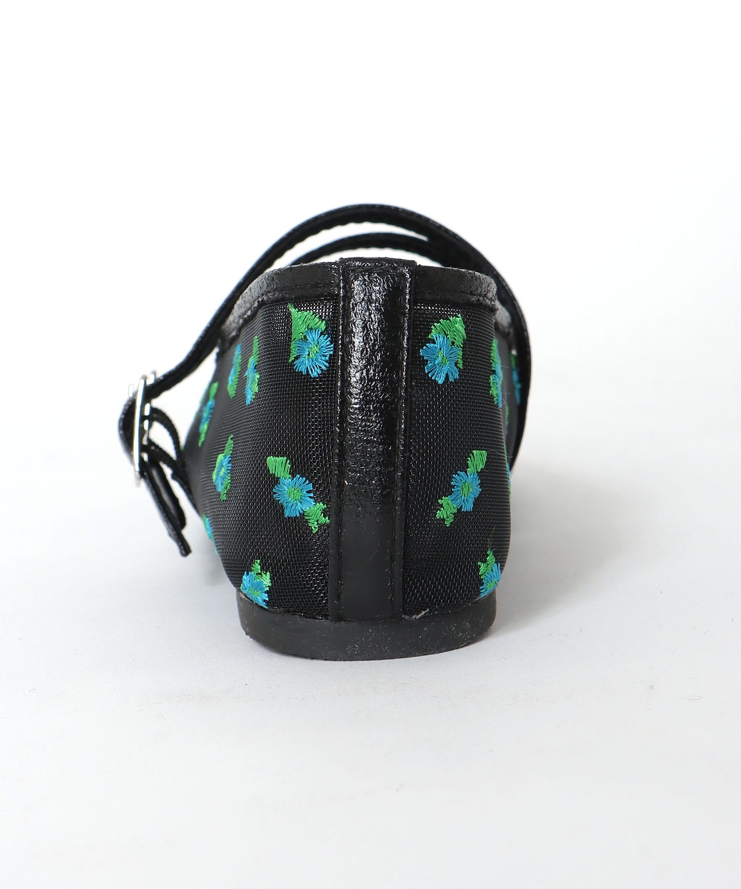 フラワーシースルーバレエシューズ