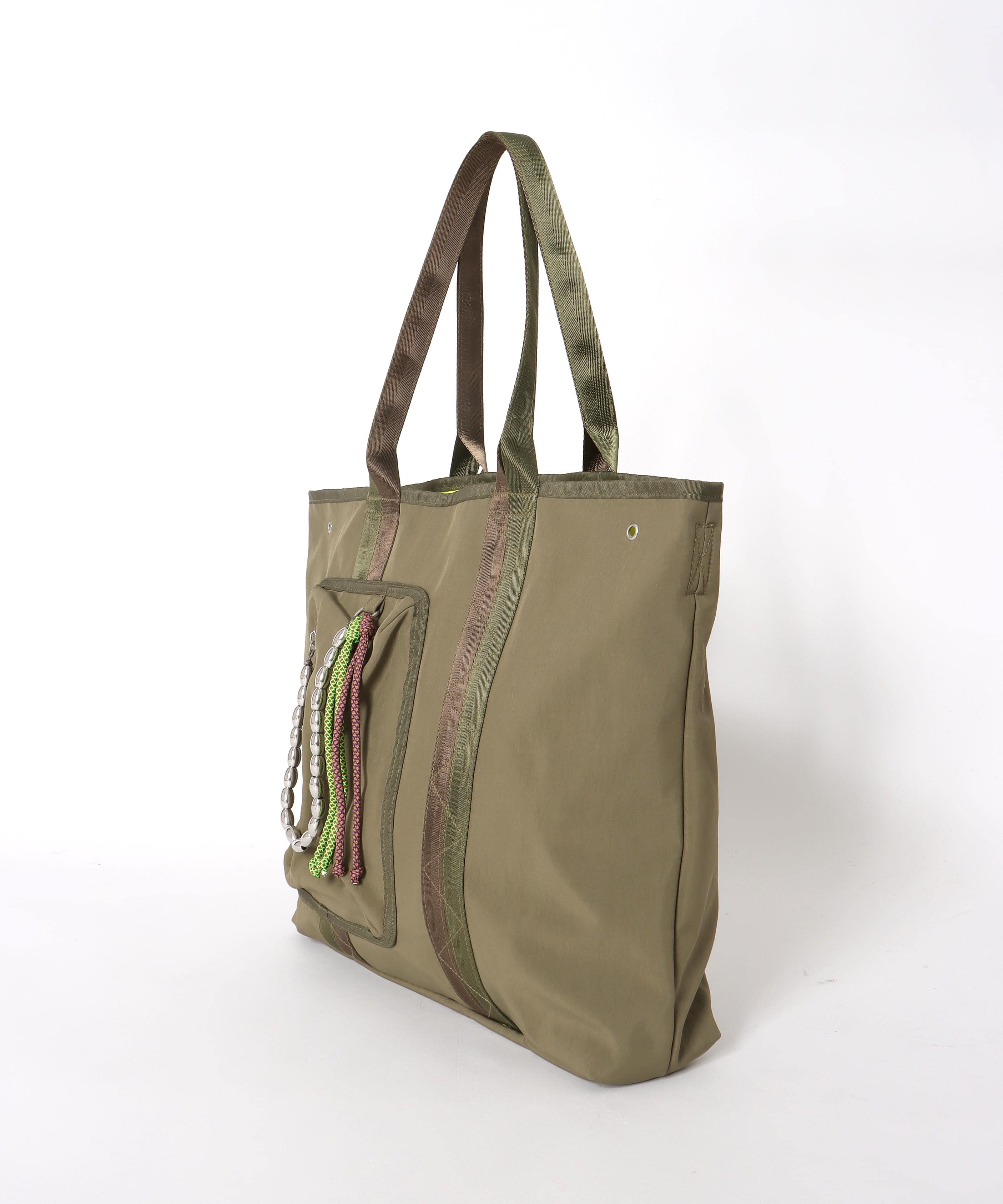 ミリタリーチャームトート