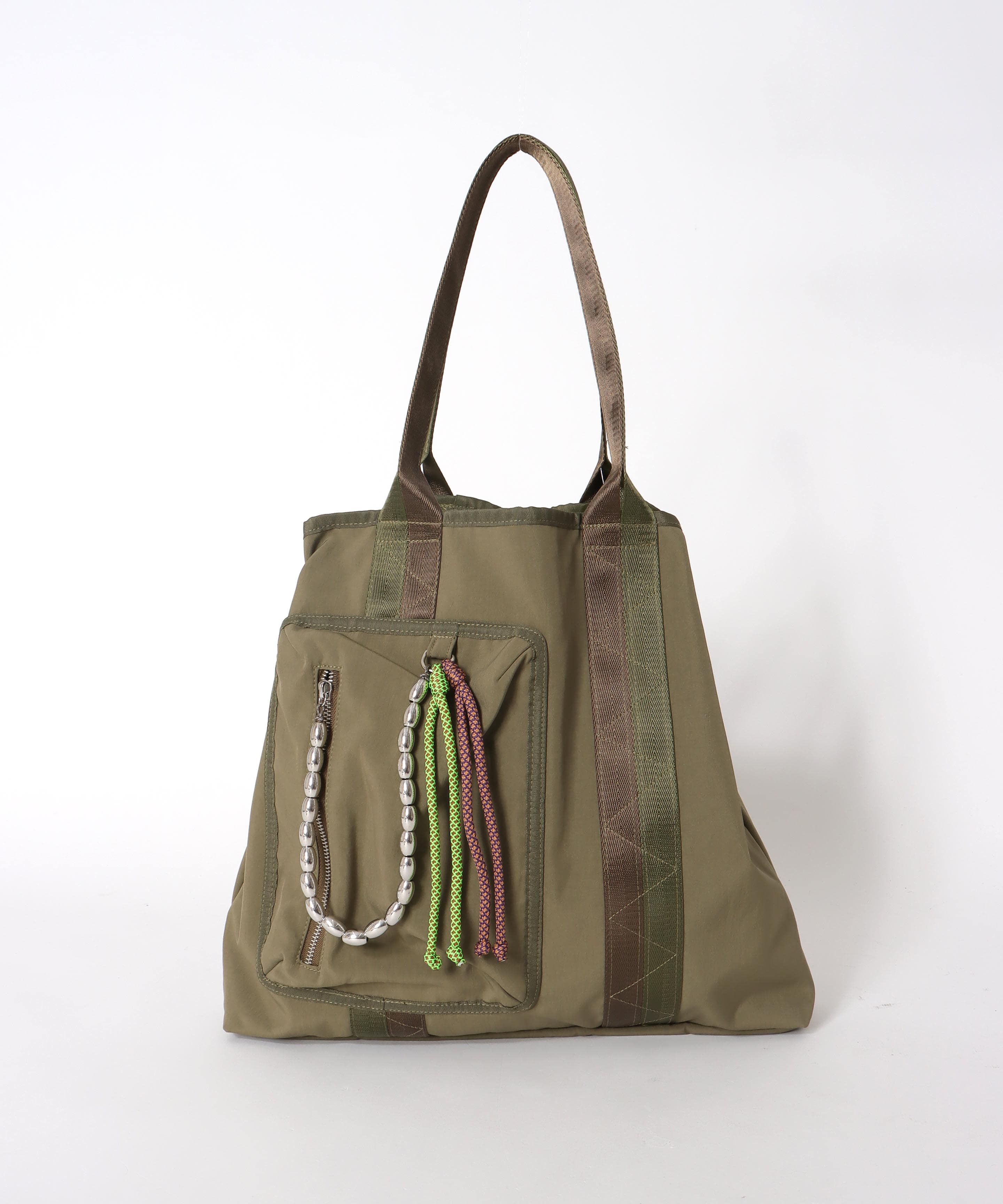 ミリタリーチャームトート