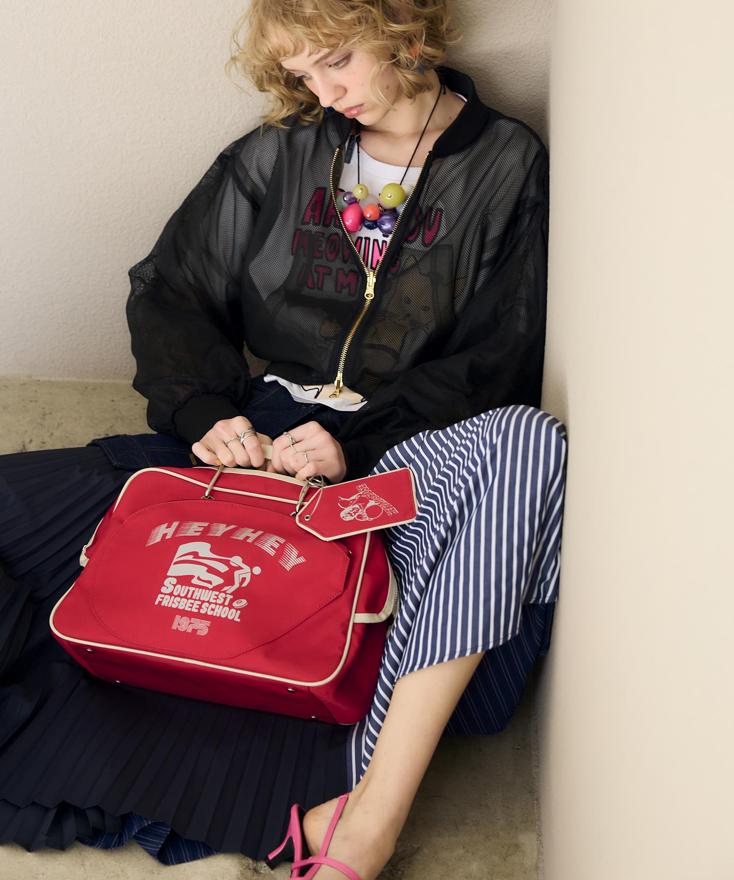 HEY! Mrs ROSE/パロディースポーツバッグ