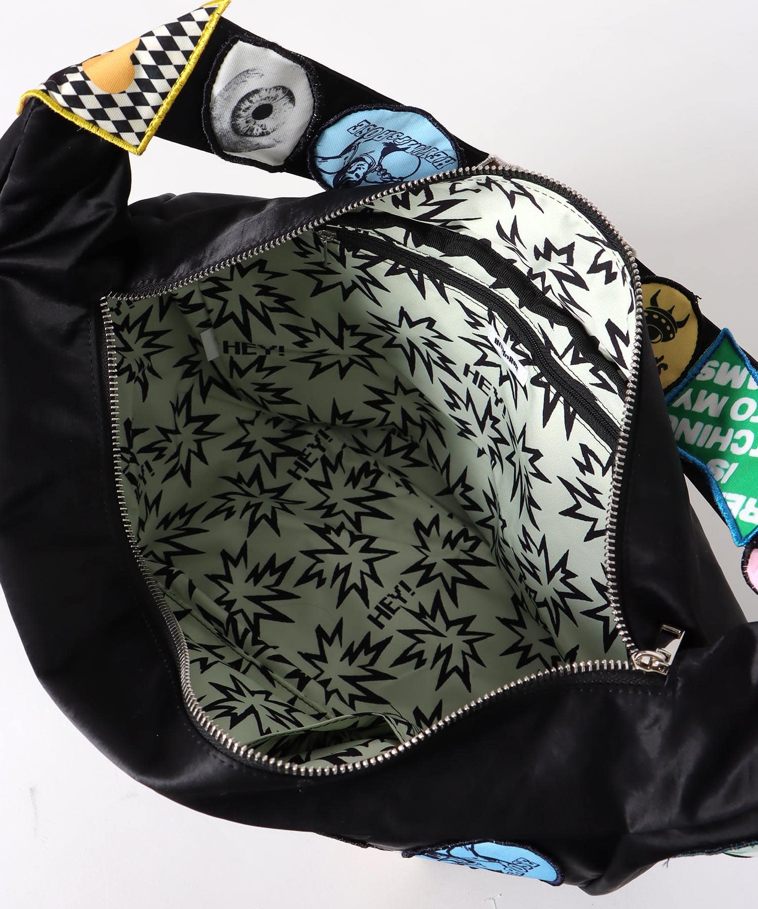 HEY! Mrs ROSE/ワッペンショルダーバッグ