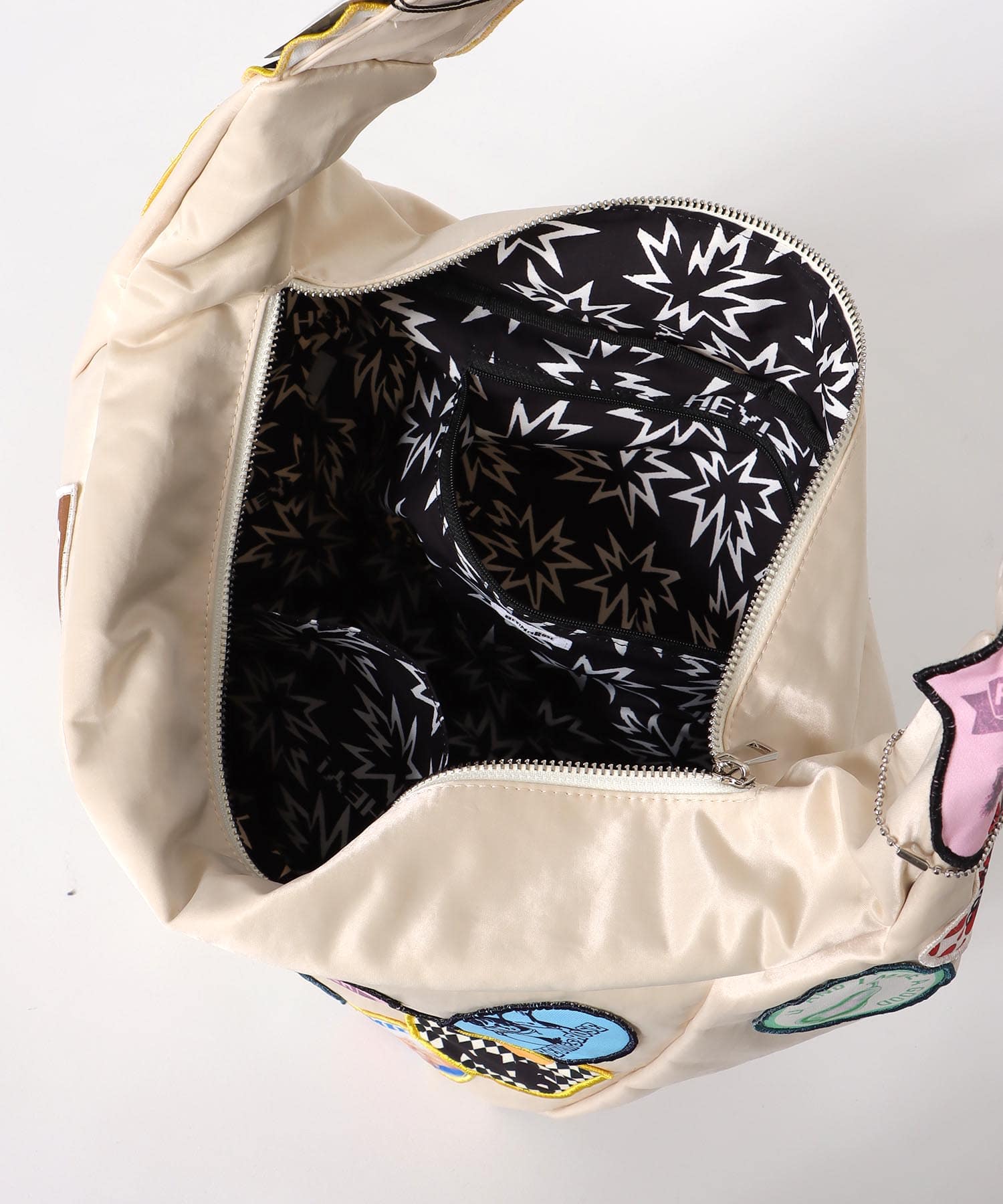 HEY! Mrs ROSE/ワッペンショルダーバッグ