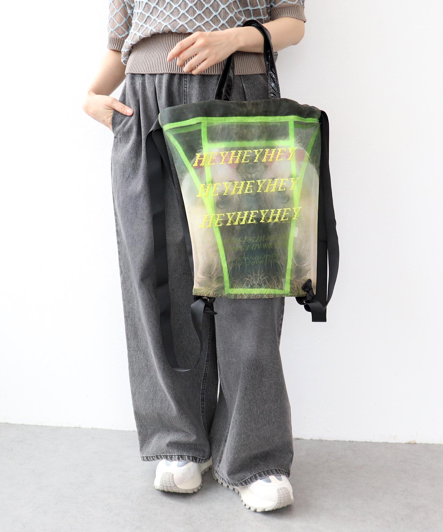 HEY! Mrs ROSE/ メッシュナップサック