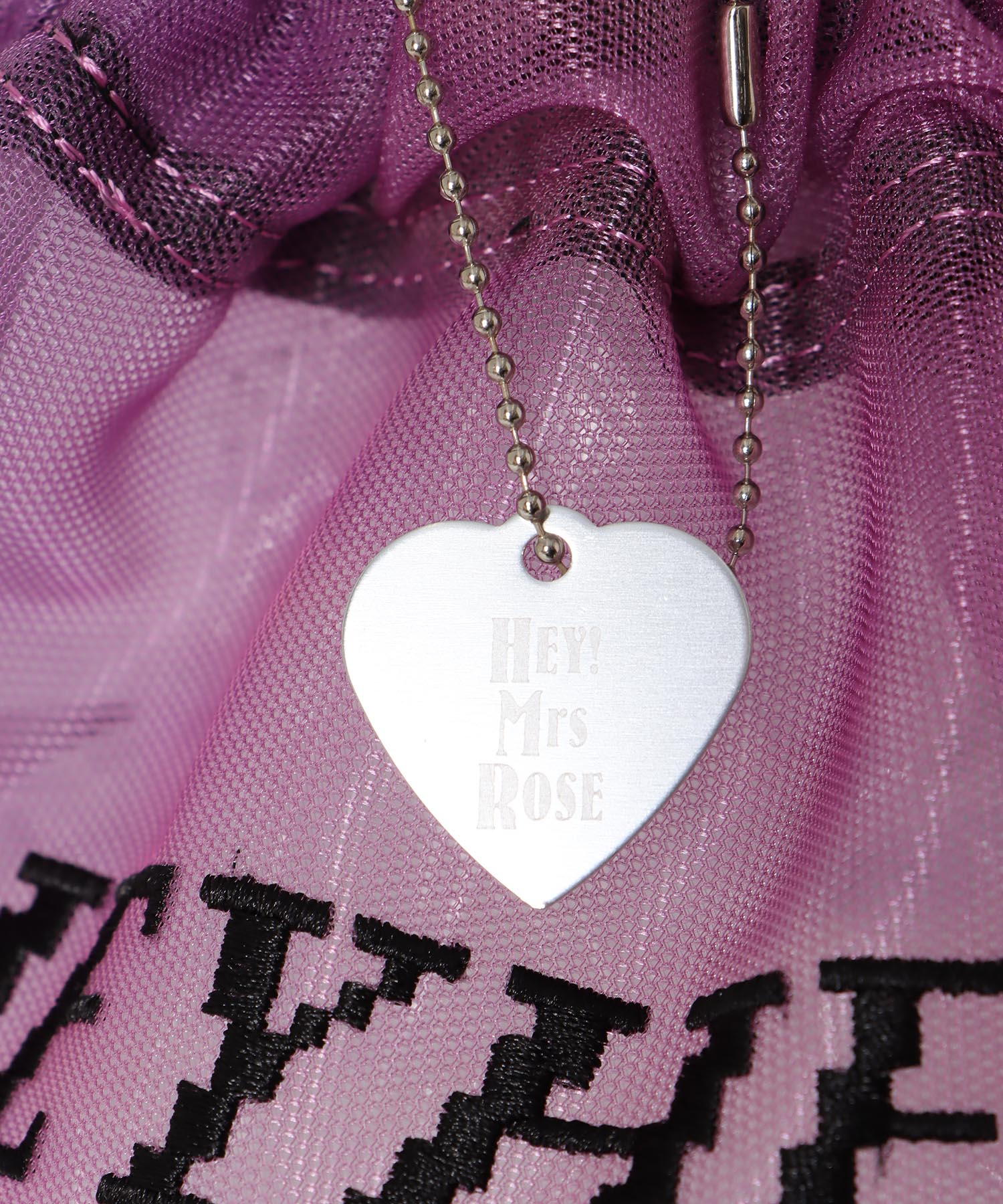 HEY! Mrs ROSE/ メッシュナップサック