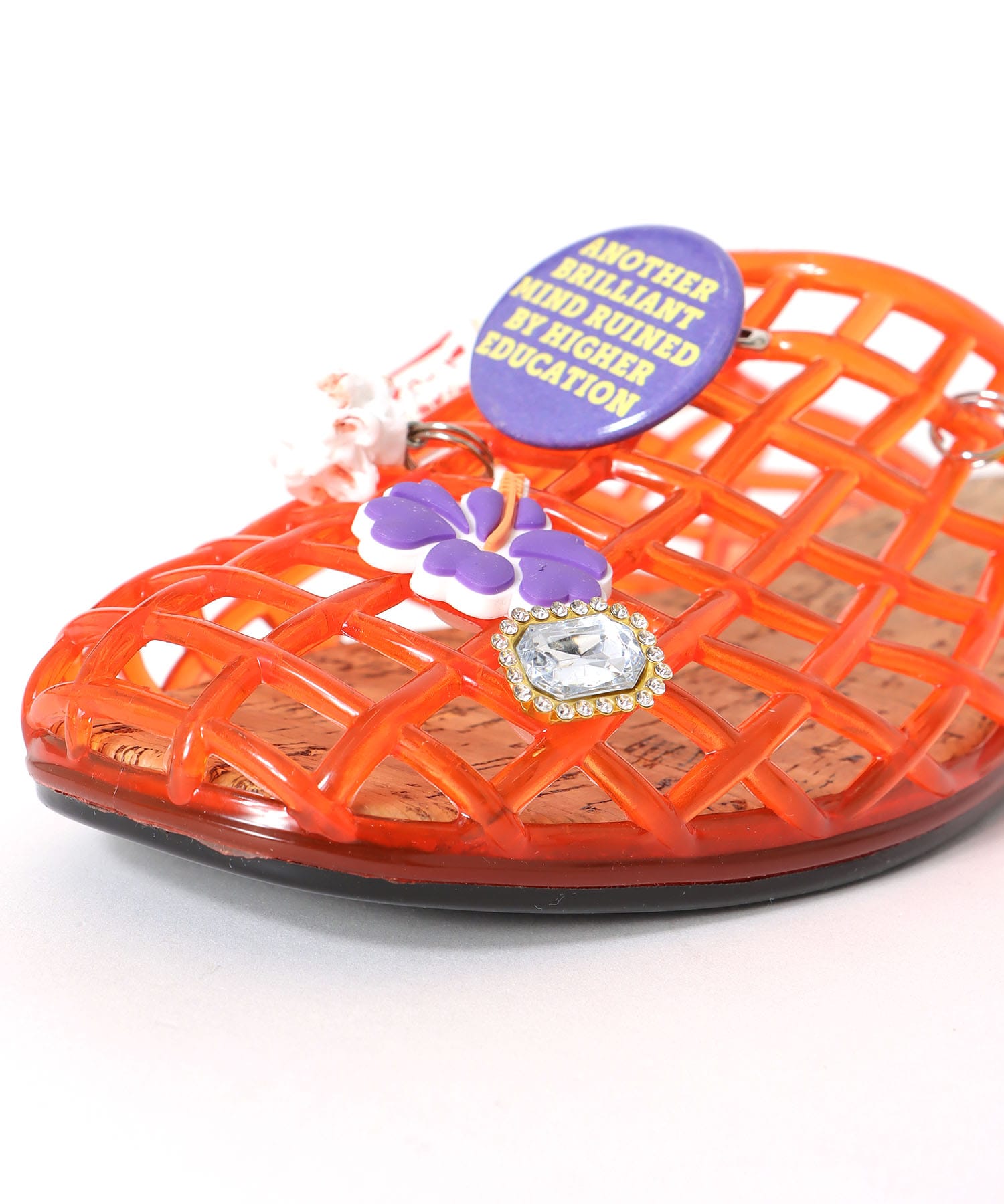 【HEY! Mrs ROSE】CUSTOM CHARMサンダル