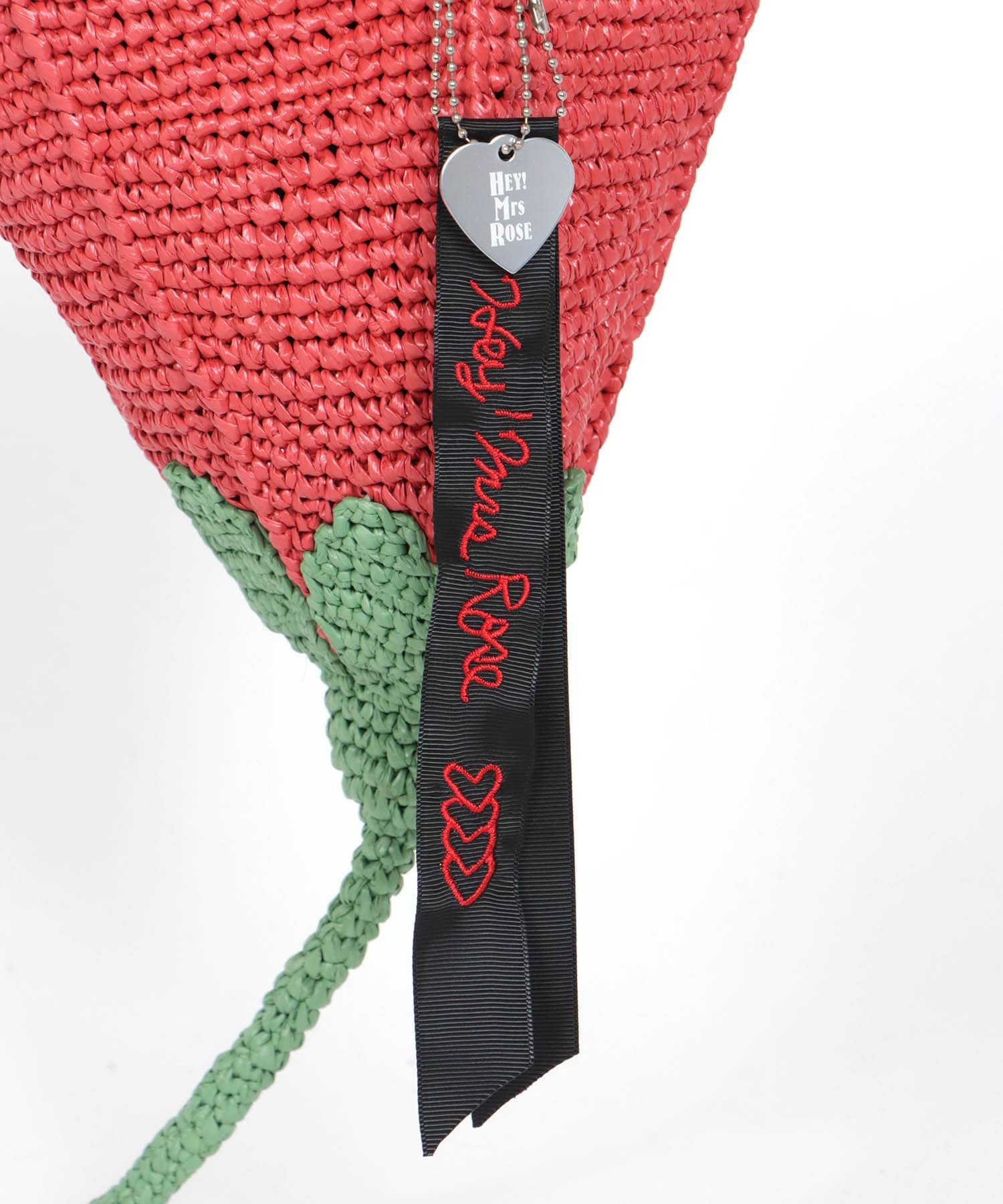 【HEY! Mrs ROSE】HAPPY CROCHETバスケットバッグ