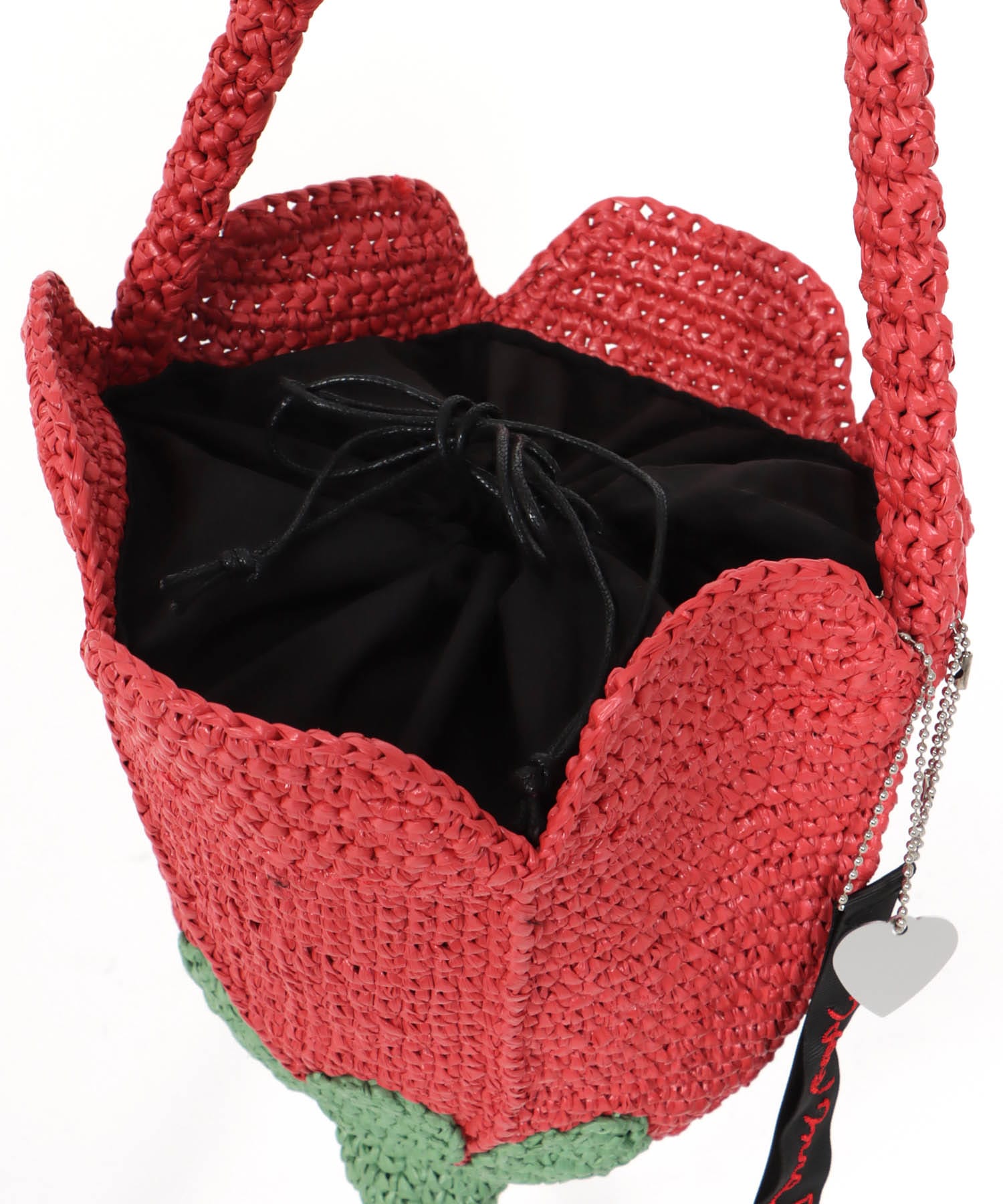 【HEY! Mrs ROSE】HAPPY CROCHETバスケットバッグ