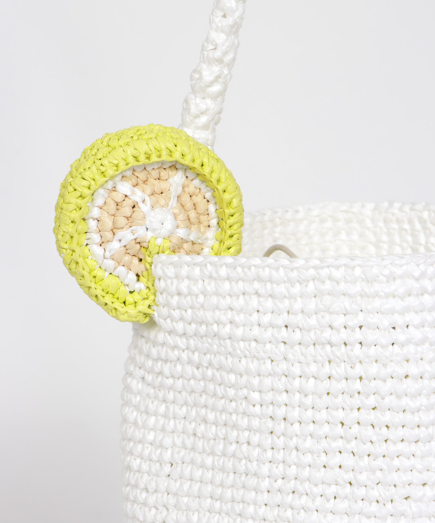 【HEY! Mrs ROSE】HAPPY CROCHETバスケットバッグ