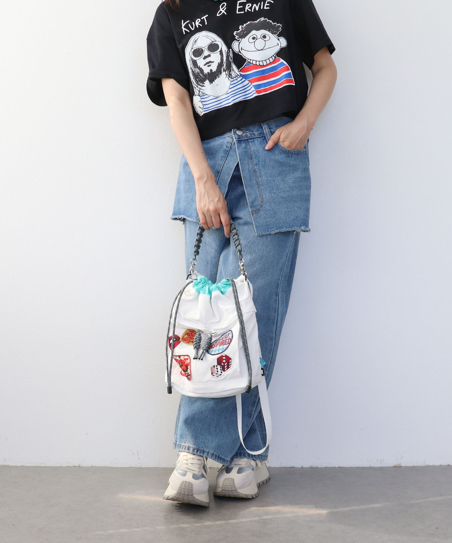 【CONTROL FREAK】パッチナイロン2Wayミニバッグ（別注）