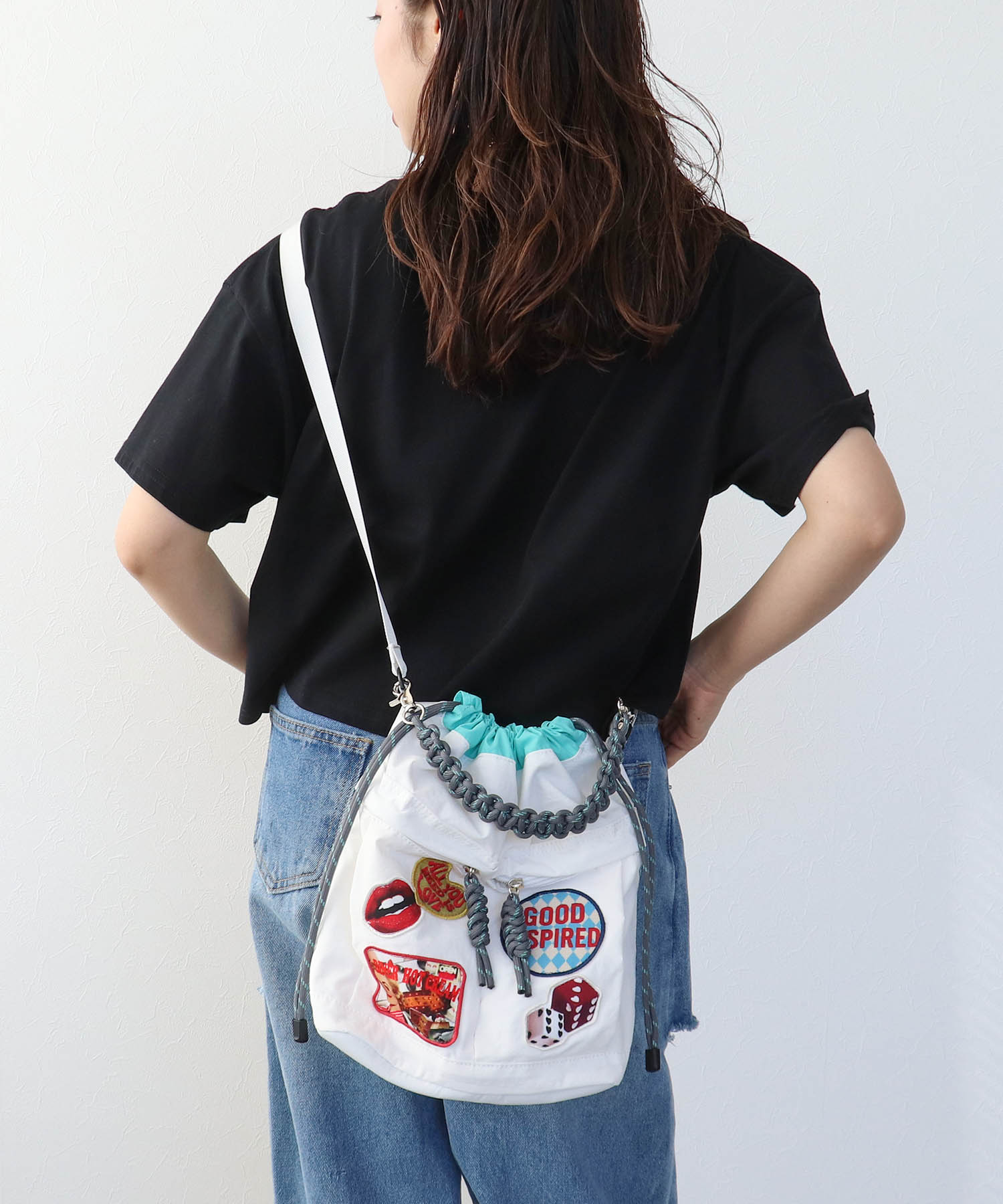 【CONTROL FREAK】パッチナイロン2Wayミニバッグ（別注）