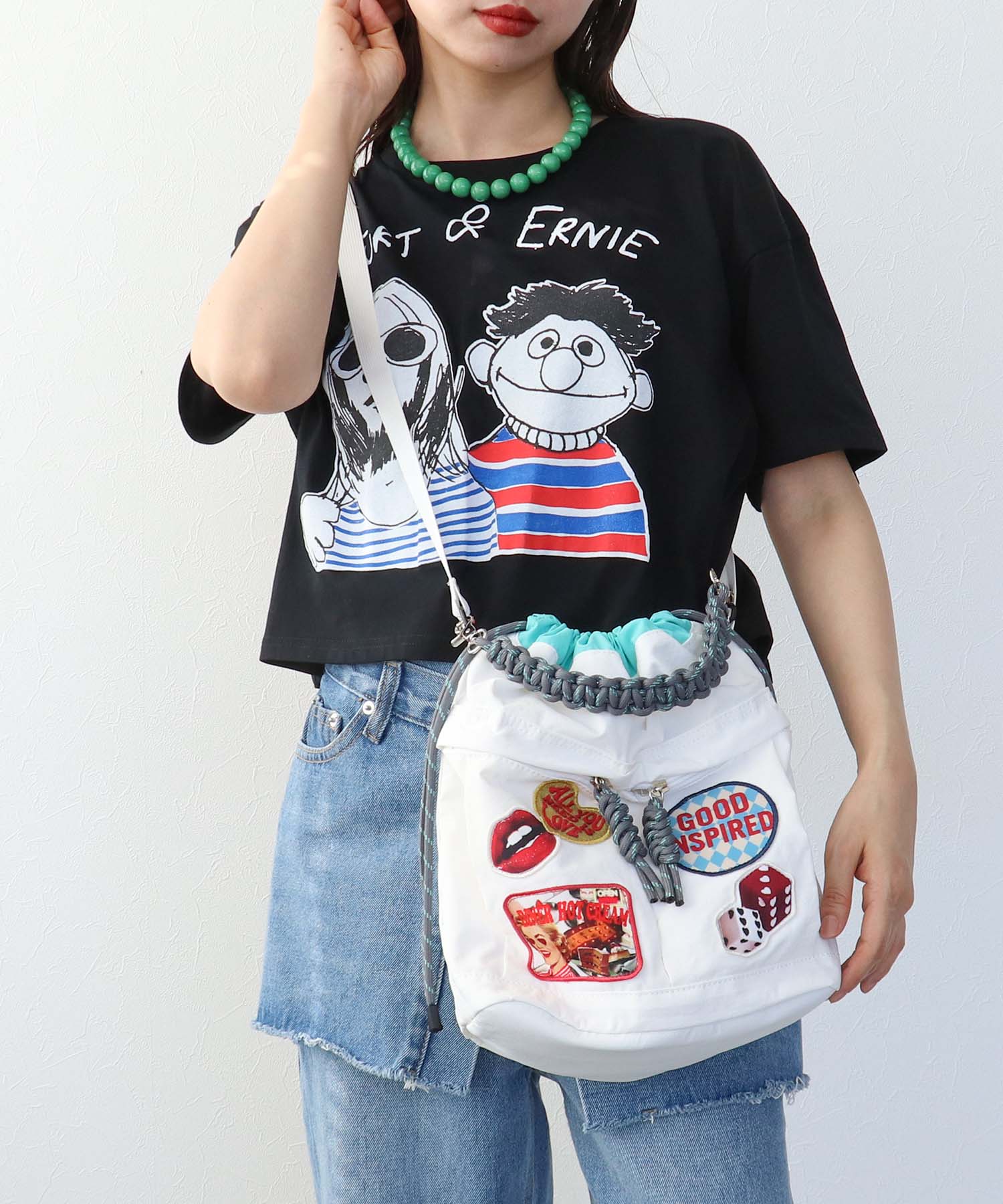 【CONTROL FREAK】パッチナイロン2Wayミニバッグ（別注）