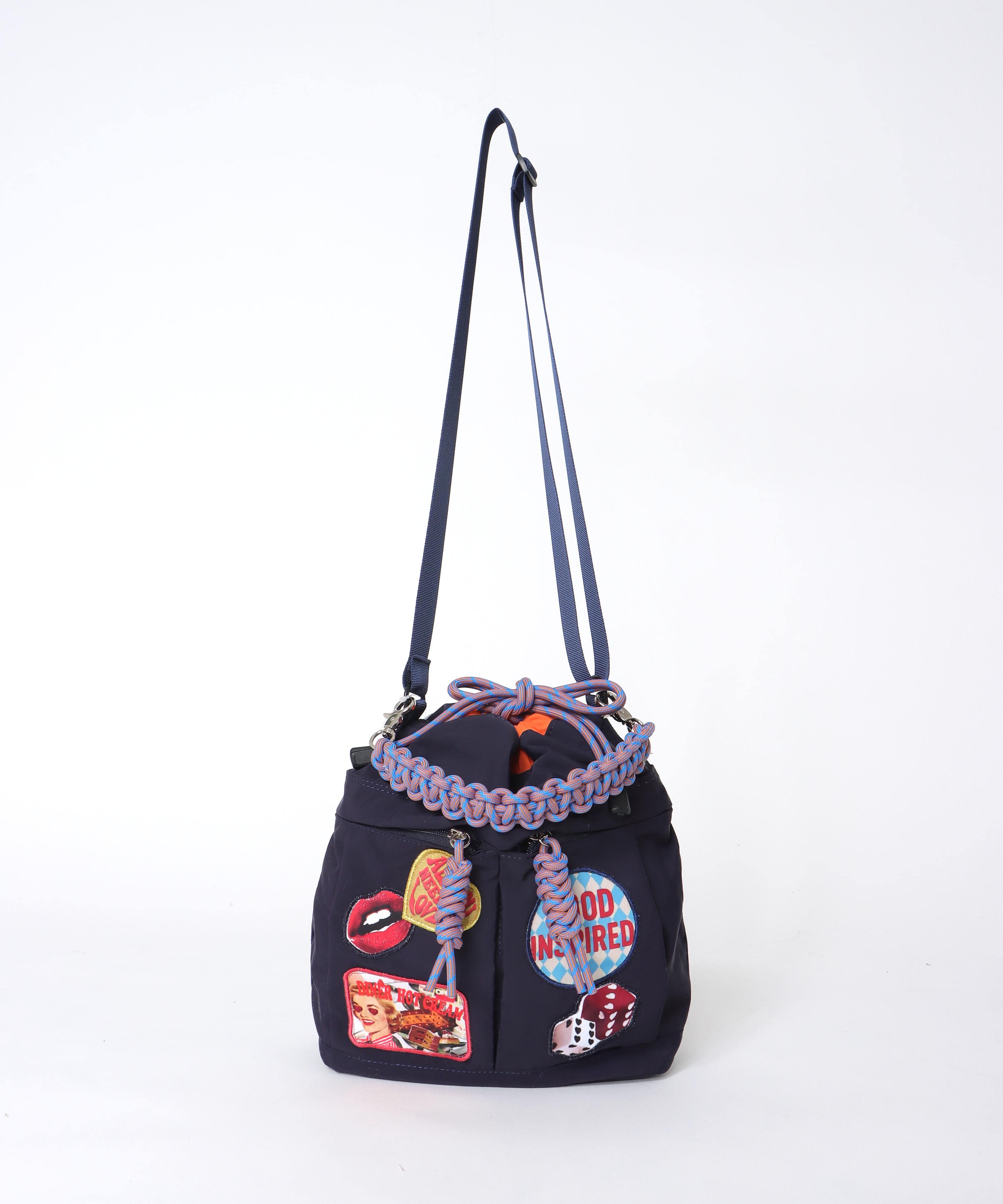 【CONTROL FREAK】パッチナイロン2Wayミニバッグ（別注）