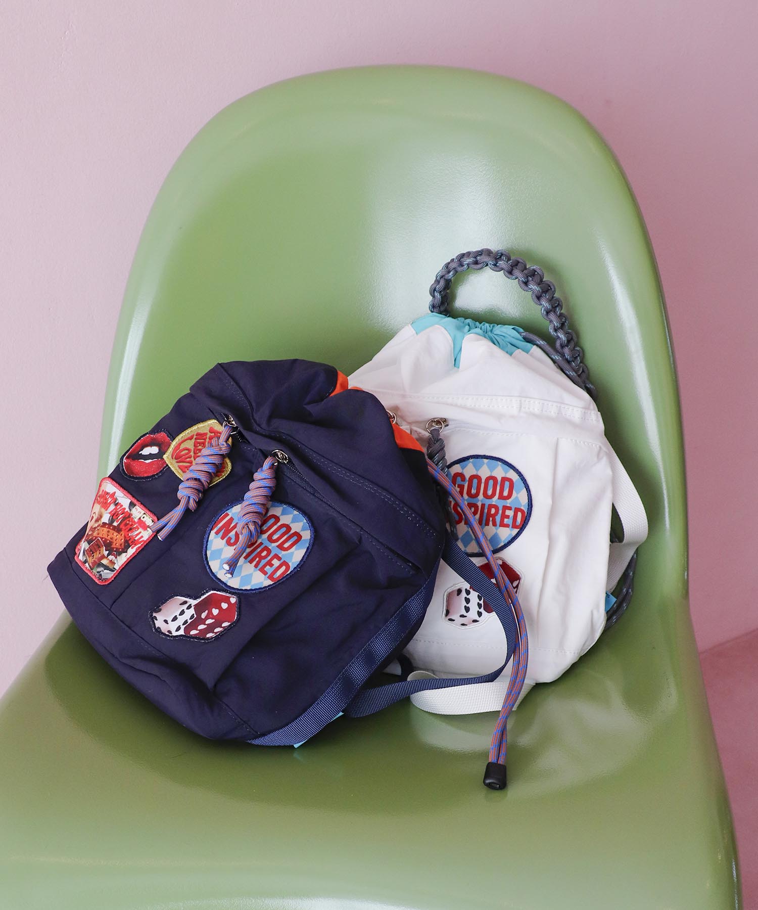 【CONTROL FREAK】パッチナイロン2Wayミニバッグ（別注）