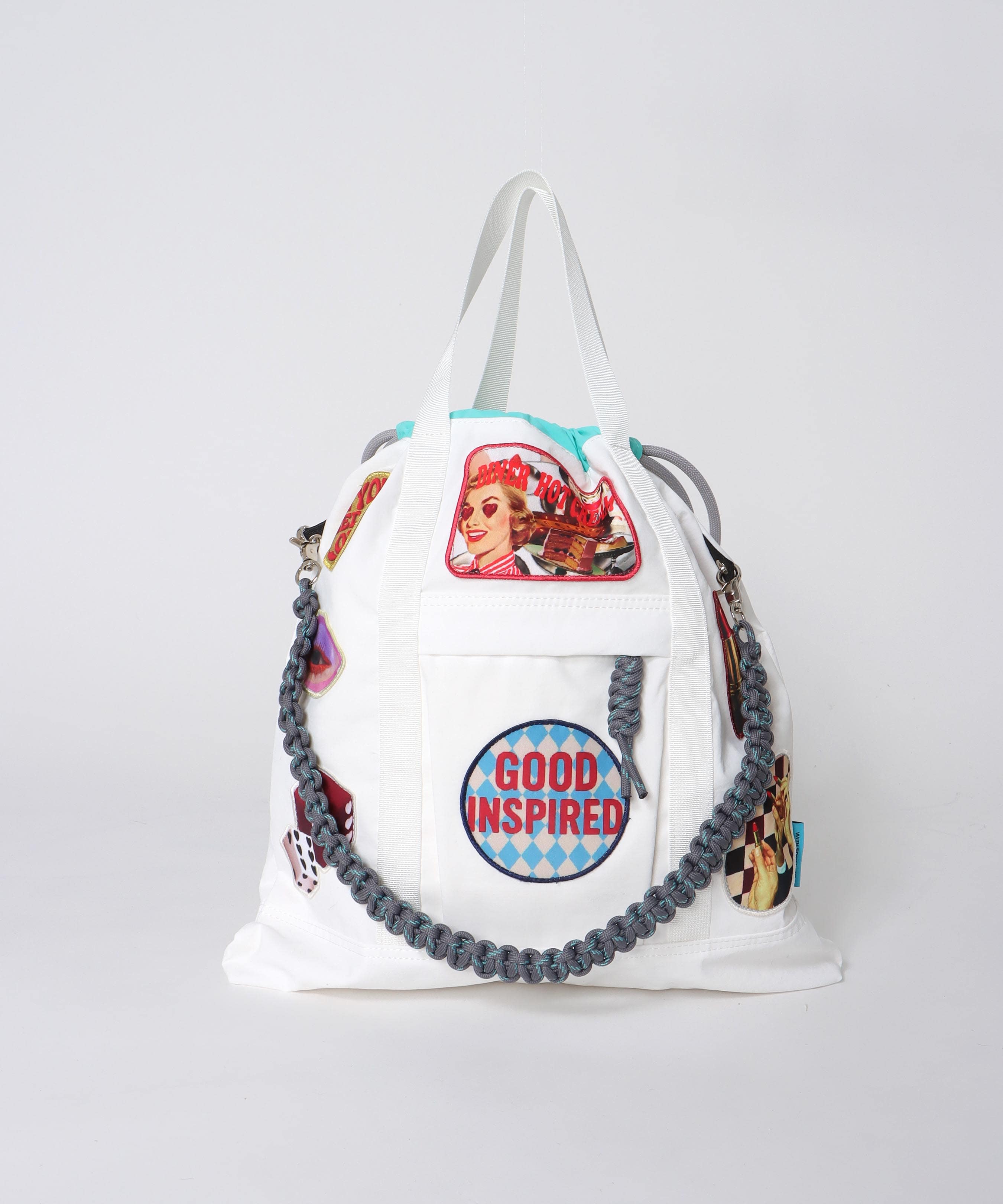 【CONTROL FREAK】パッチナイロン３WAYスクエアトート(別注)