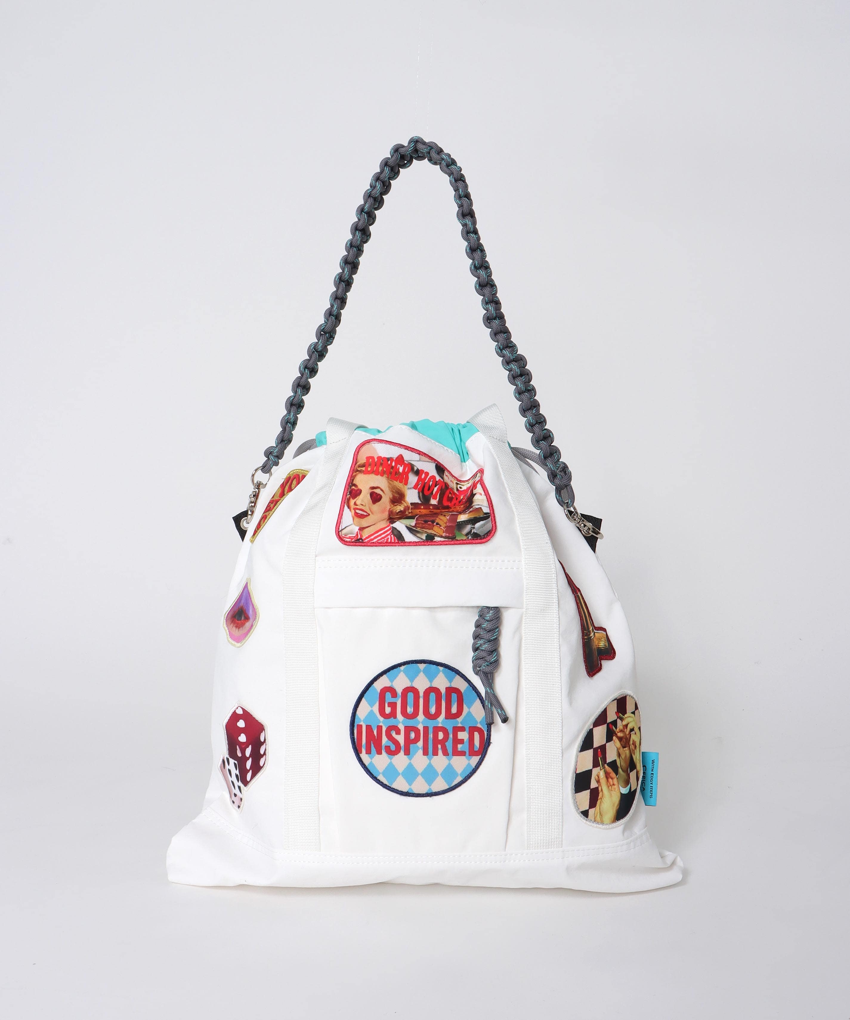 【CONTROL FREAK】パッチナイロン３WAYスクエアトート(別注)