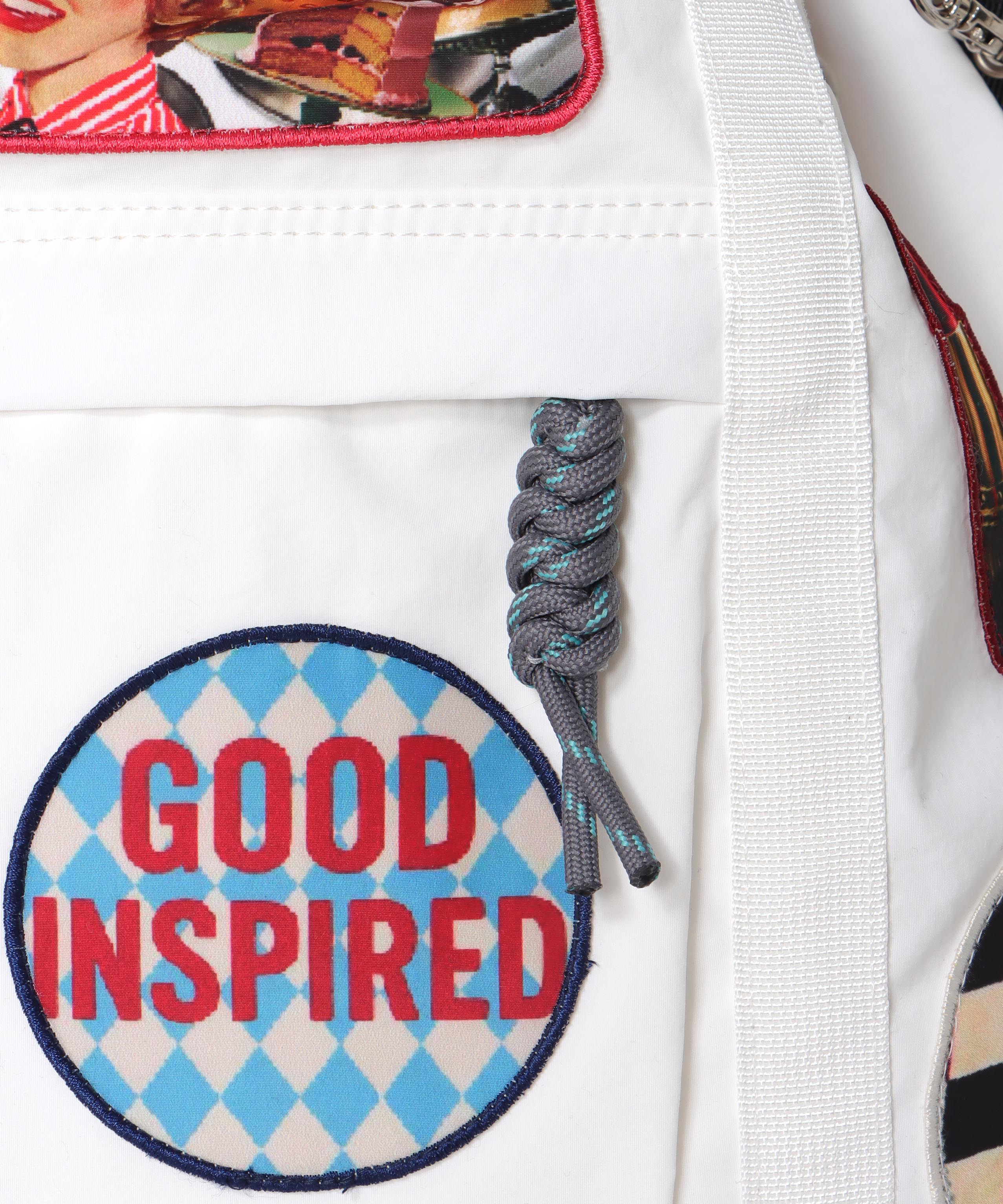 【CONTROL FREAK】パッチナイロン３WAYスクエアトート(別注)